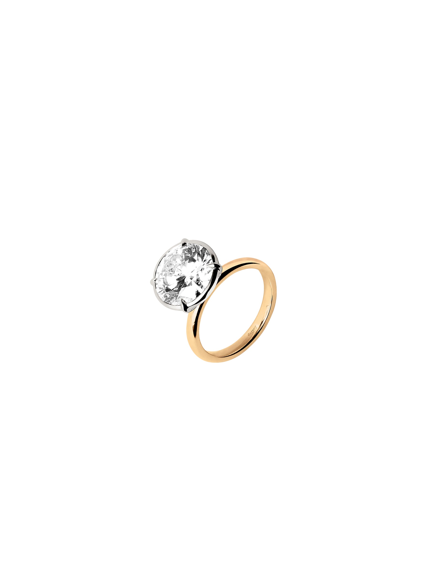 14K ELLIS ROUND-CUT SOLITAIRE RING IN LAB DIAMOND