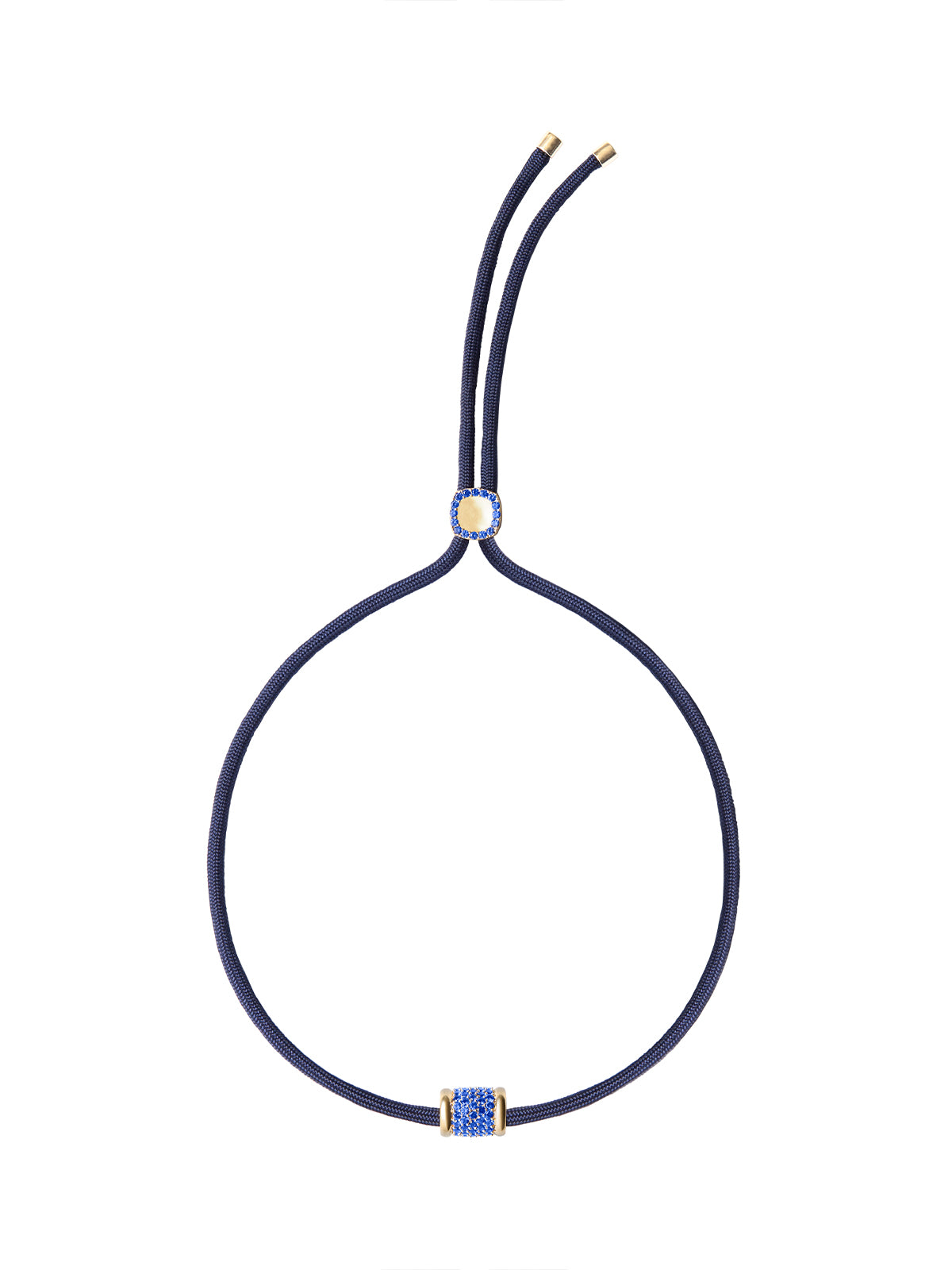 YVES LAB BLUE PARACORD NECKLACE, MARINE