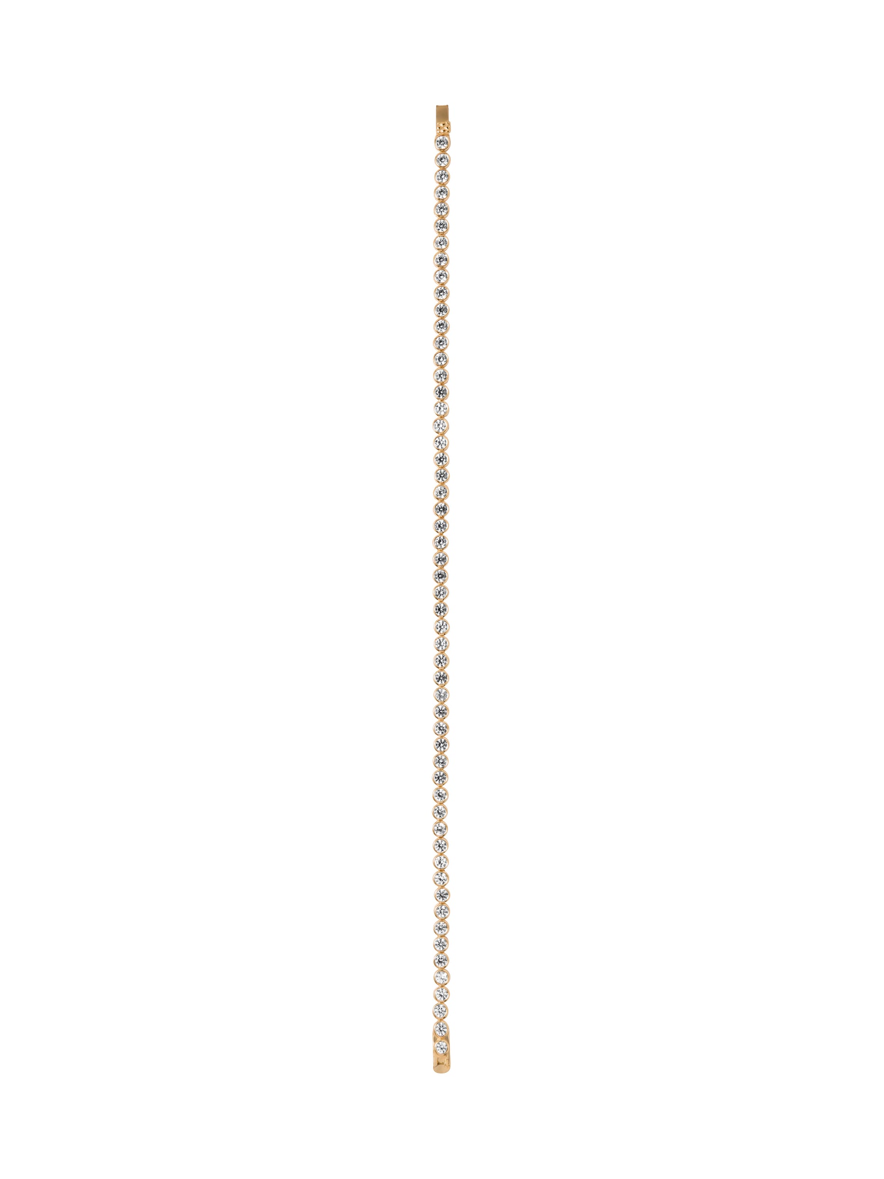 JAMES BEZEL RIVIÈRE ANKLET IN LAB WHITE SAPPHIRE