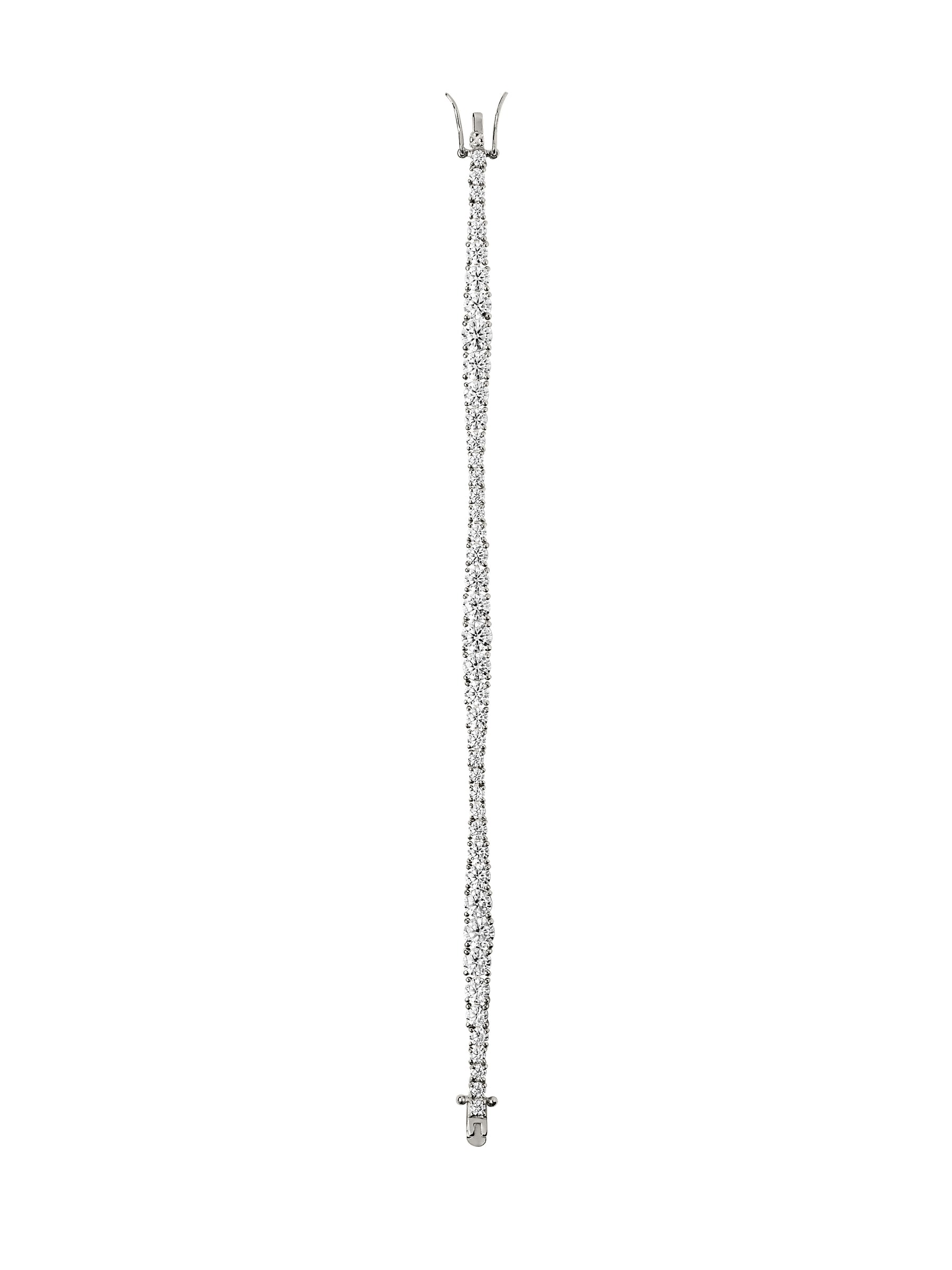 ISADORA RIVIÈRE BRACELET IN MOISSANITE