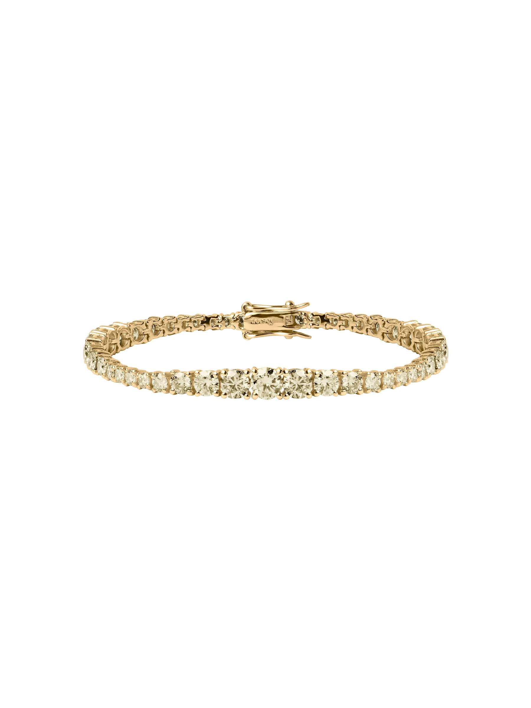 ISADORA RIVIÈRE BRACELET IN HONEY MOISSANITE