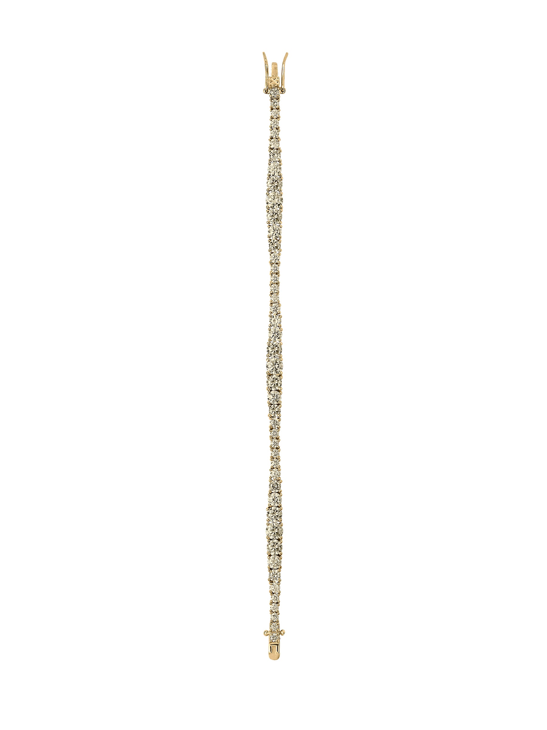 ISADORA RIVIÈRE BRACELET IN HONEY MOISSANITE