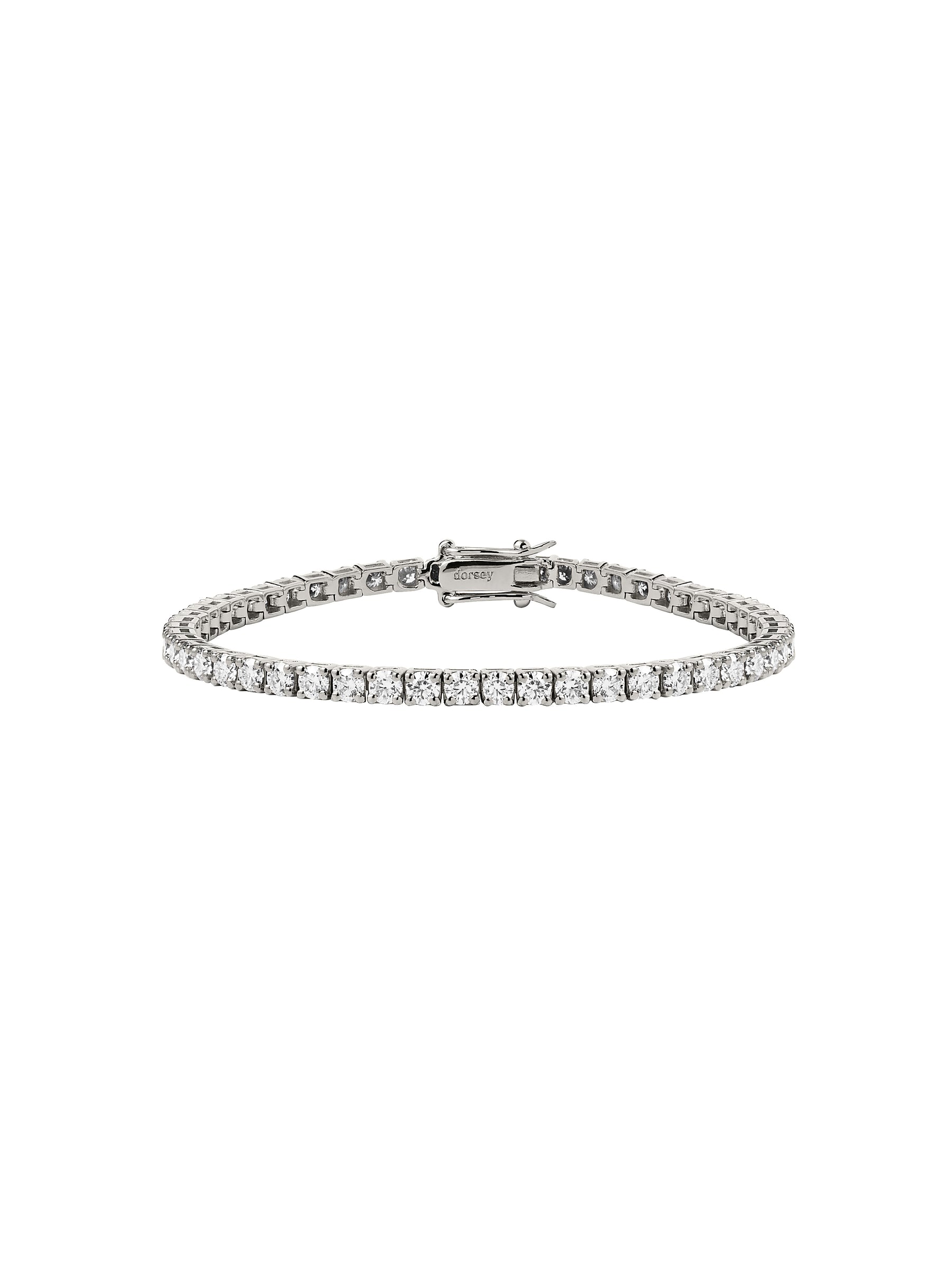 KATE RIVIÈRE BRACELET IN 3MM MOISSANITE