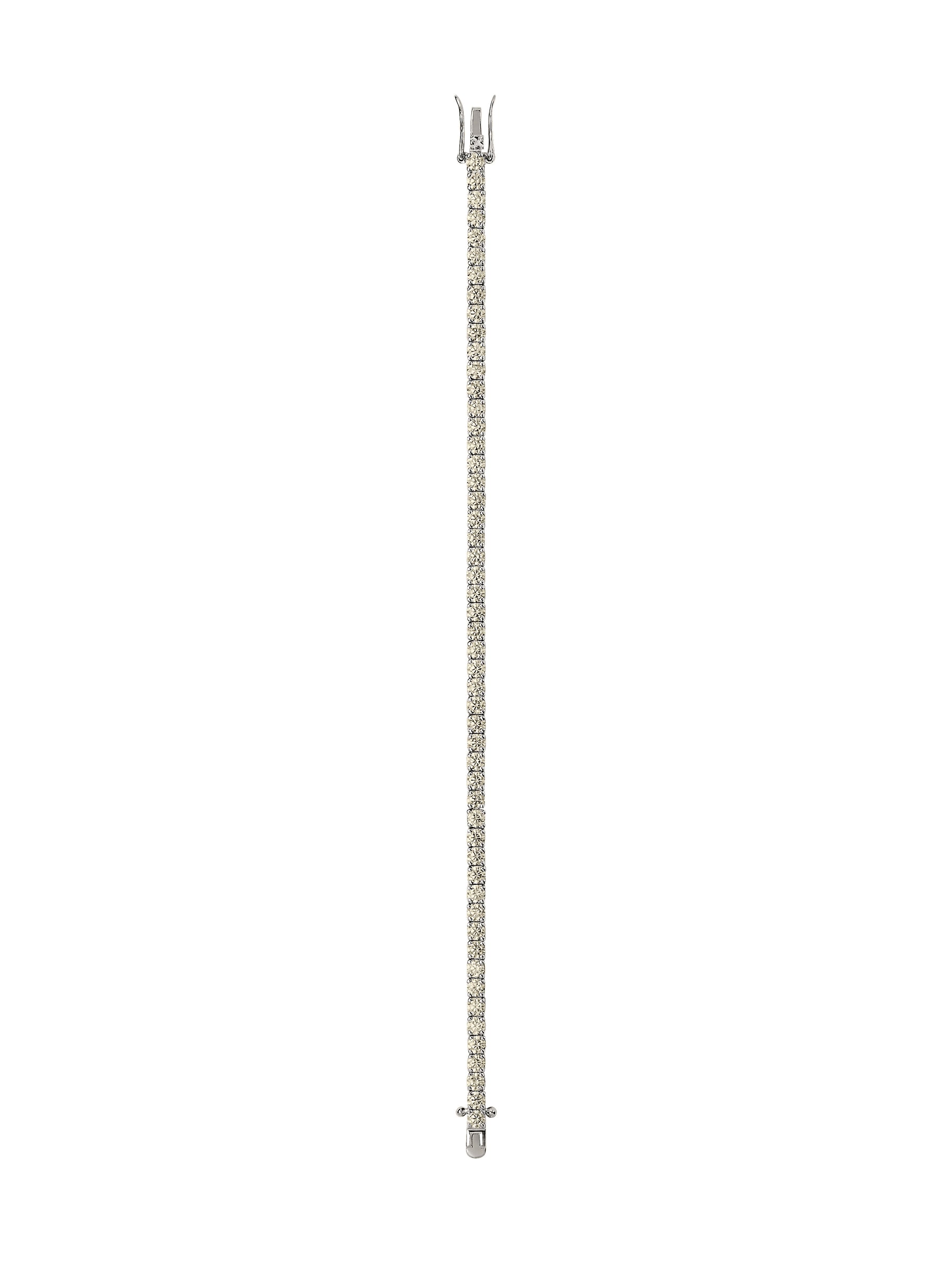KATE RIVIÈRE BRACELET IN 3MM HONEY MOISSANITE