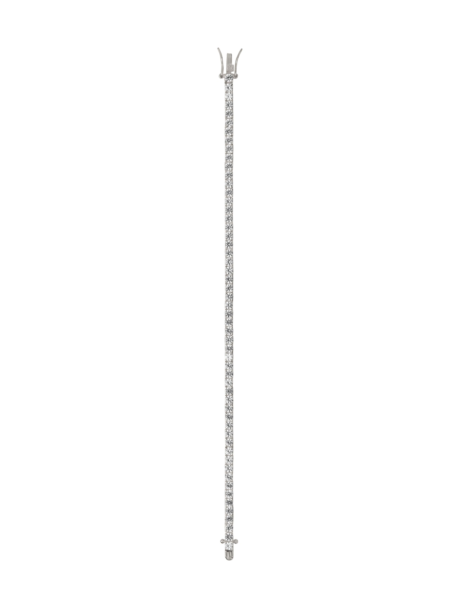 KATE RIVIÈRE BRACELET IN 3MM LAB WHITE SAPPHIRE