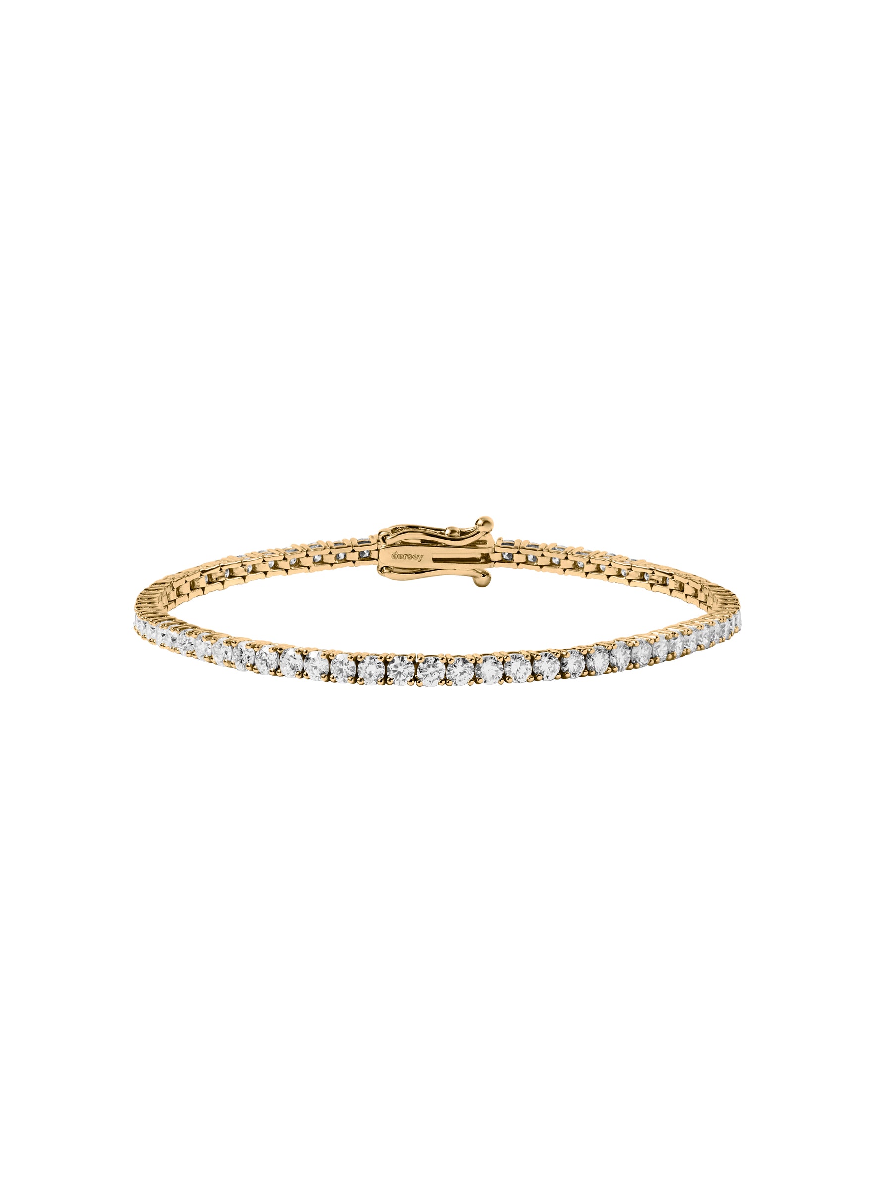 14K KATE RIVIÈRE BRACELET IN 2.5MM LAB DIAMOND