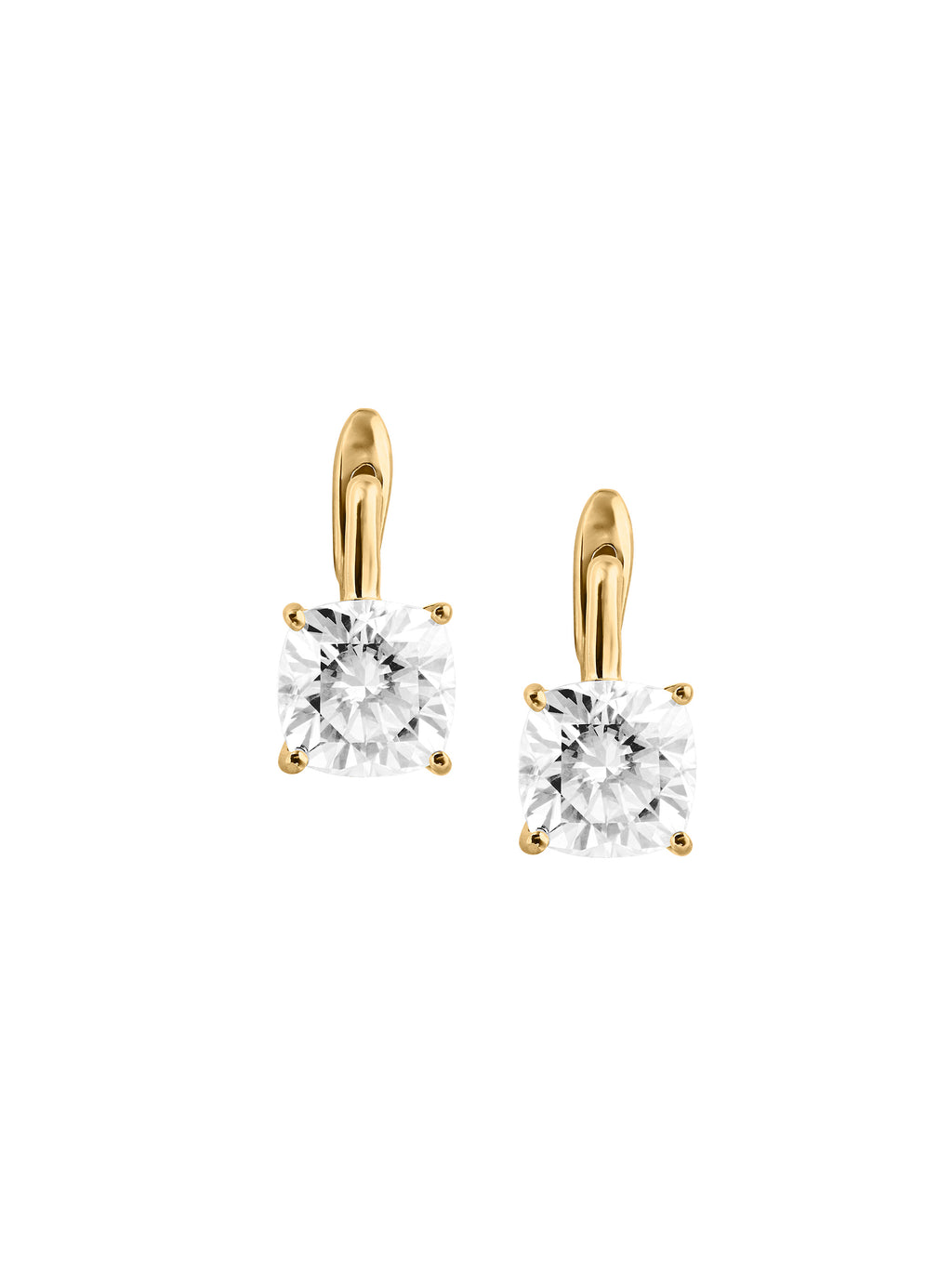 PORTER CUSHION-CUT EARRINGS IN MOISSANITE – Dorsey