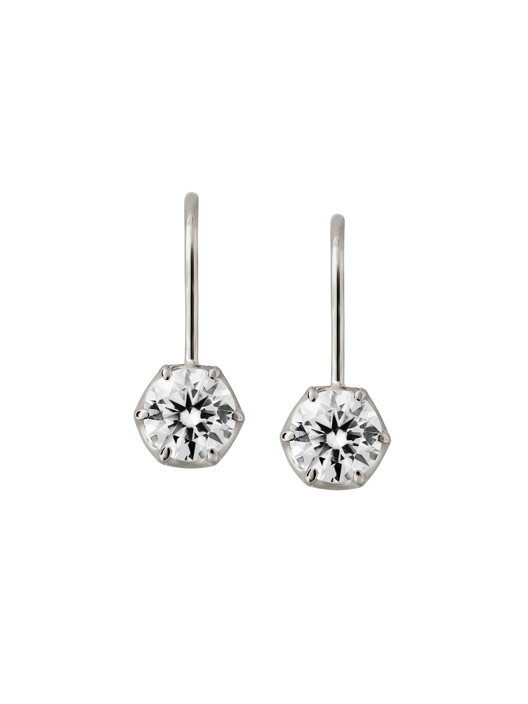 CECILIA EARRINGS IN MOISSANITE