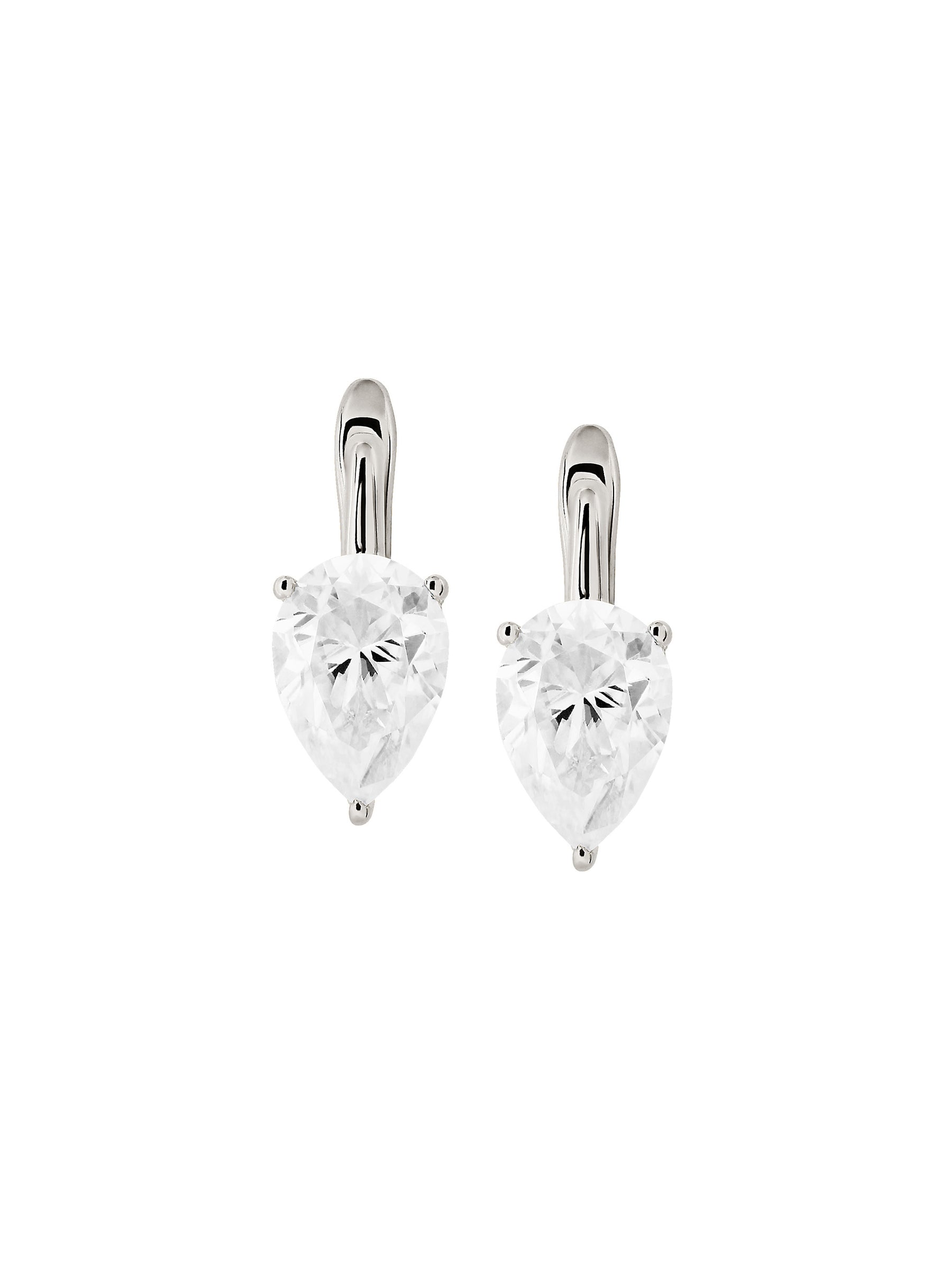 PORTER PEAR-CUT EARRINGS IN MOISSANITE