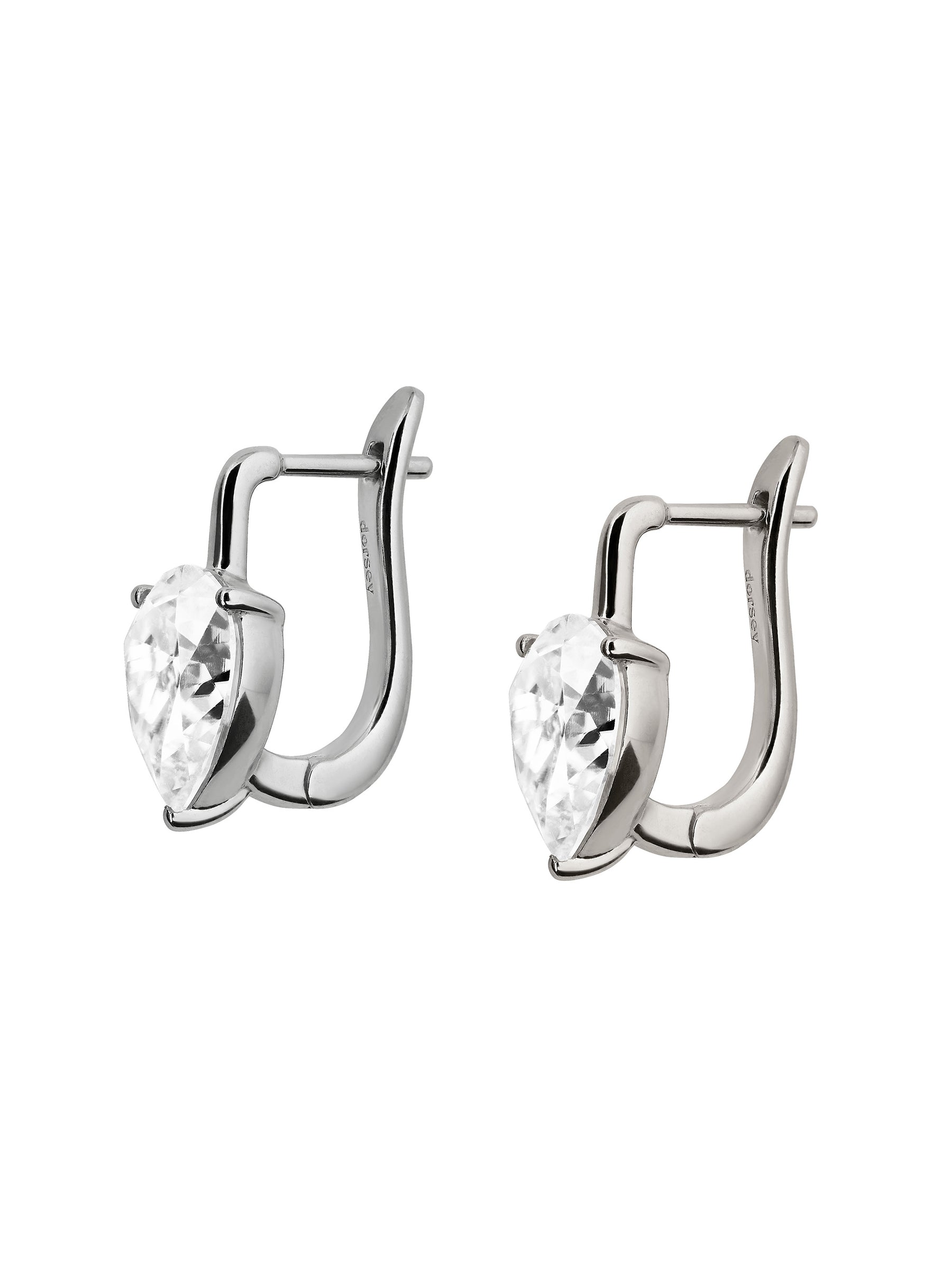PORTER PEAR-CUT EARRINGS IN MOISSANITE