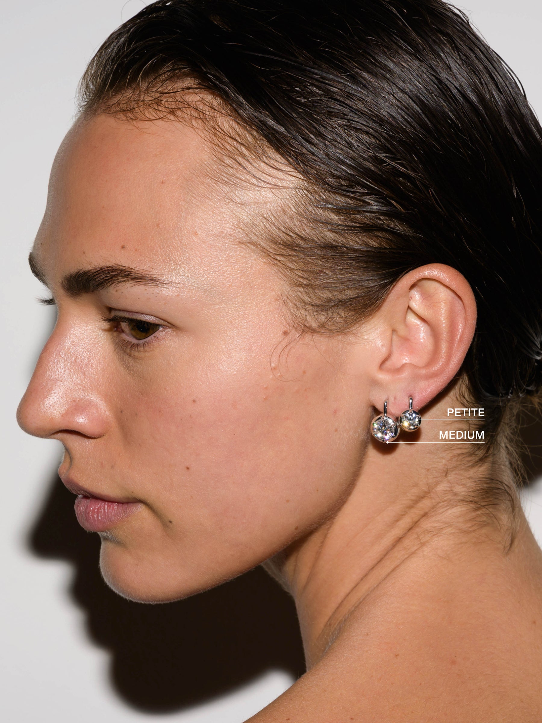 MAXWELL EARRINGS IN MOISSANITE