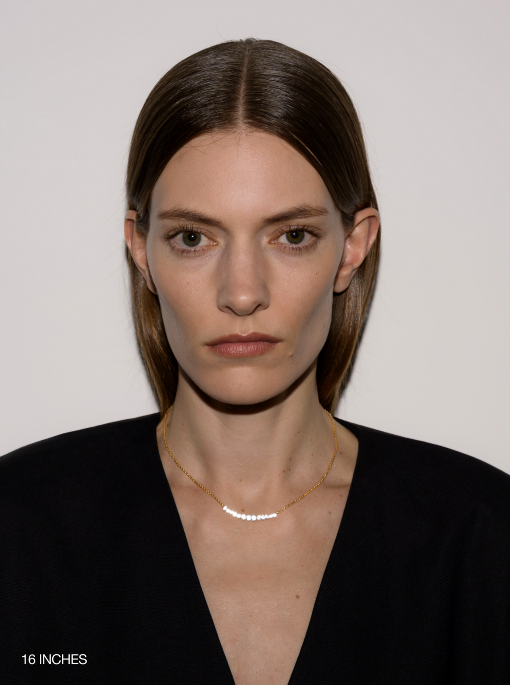 CURVE, LAB GOLD NECKLACE - Dorsey