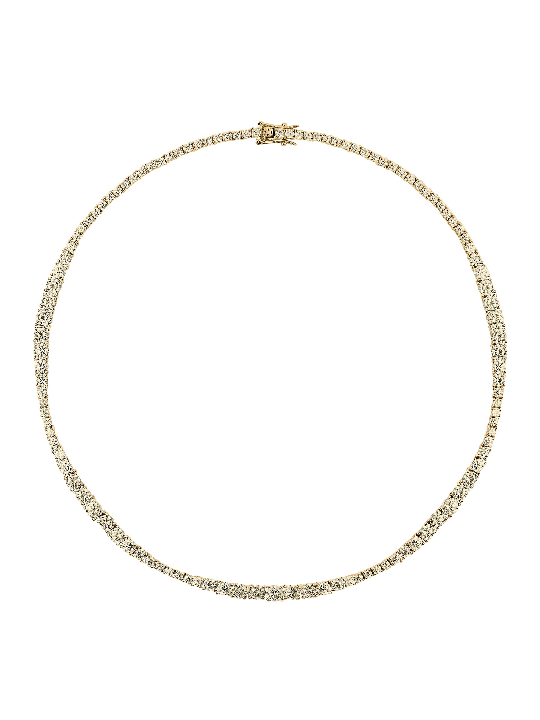 ISADORA RIVIÈRE NECKLACE IN HONEY MOISSANITE
