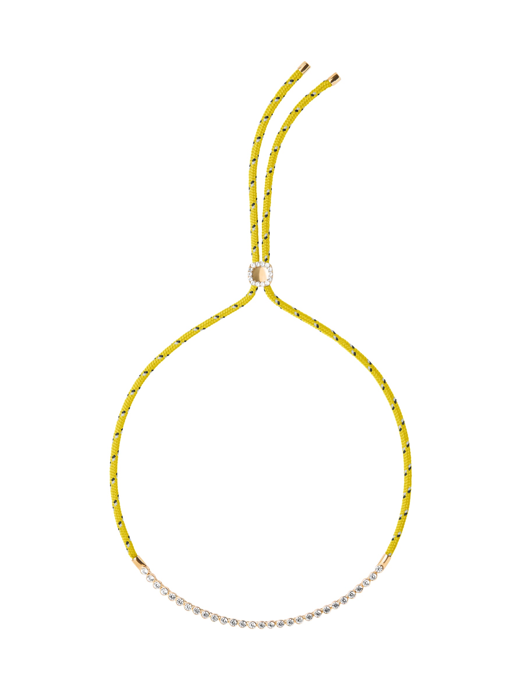JAMES BEZEL JAUNE PARACORD NECKLACE, GOLD
