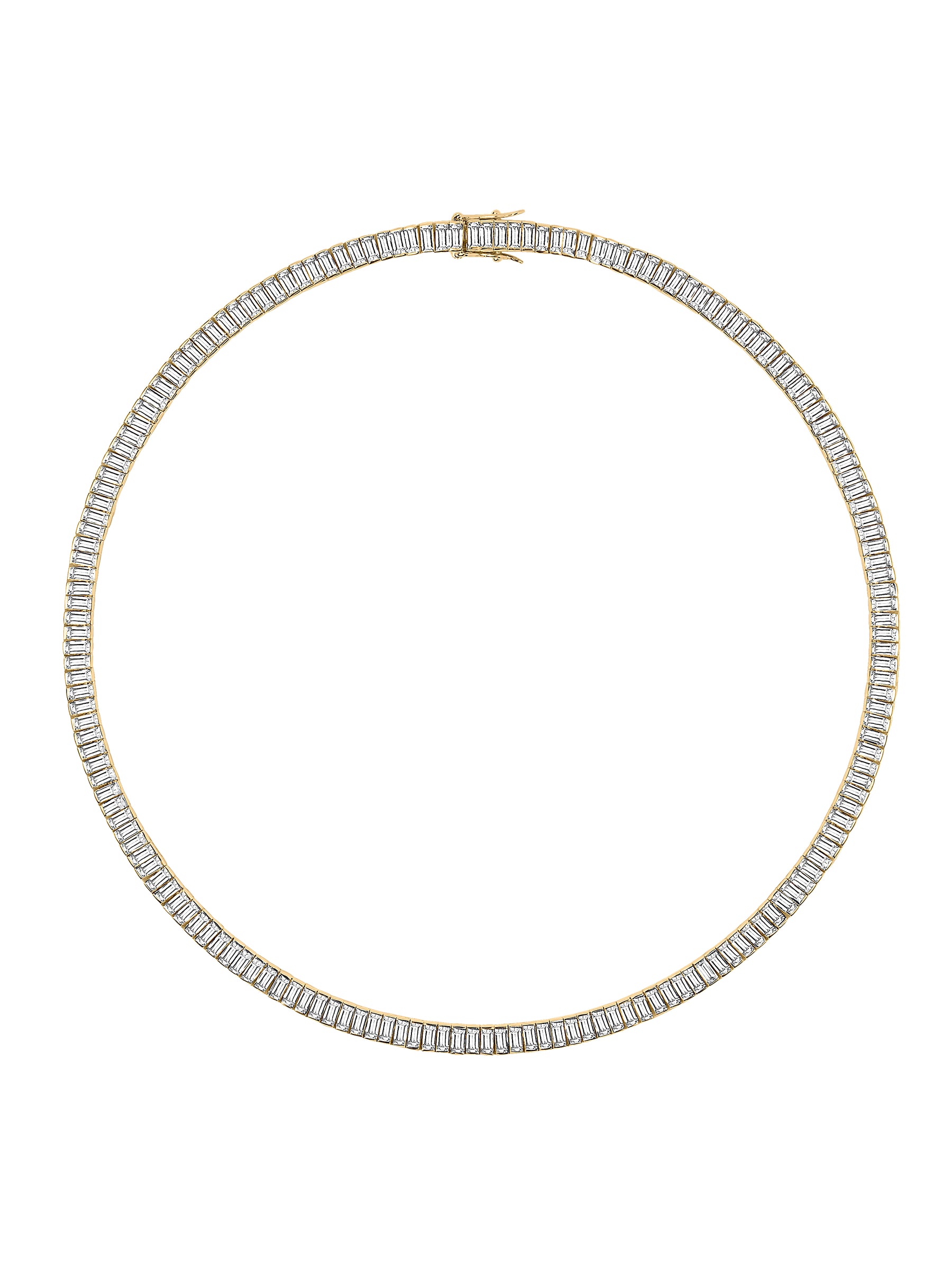 PETITE BESSETTE RIVIÈRE NECKLACE IN MOISSANITE