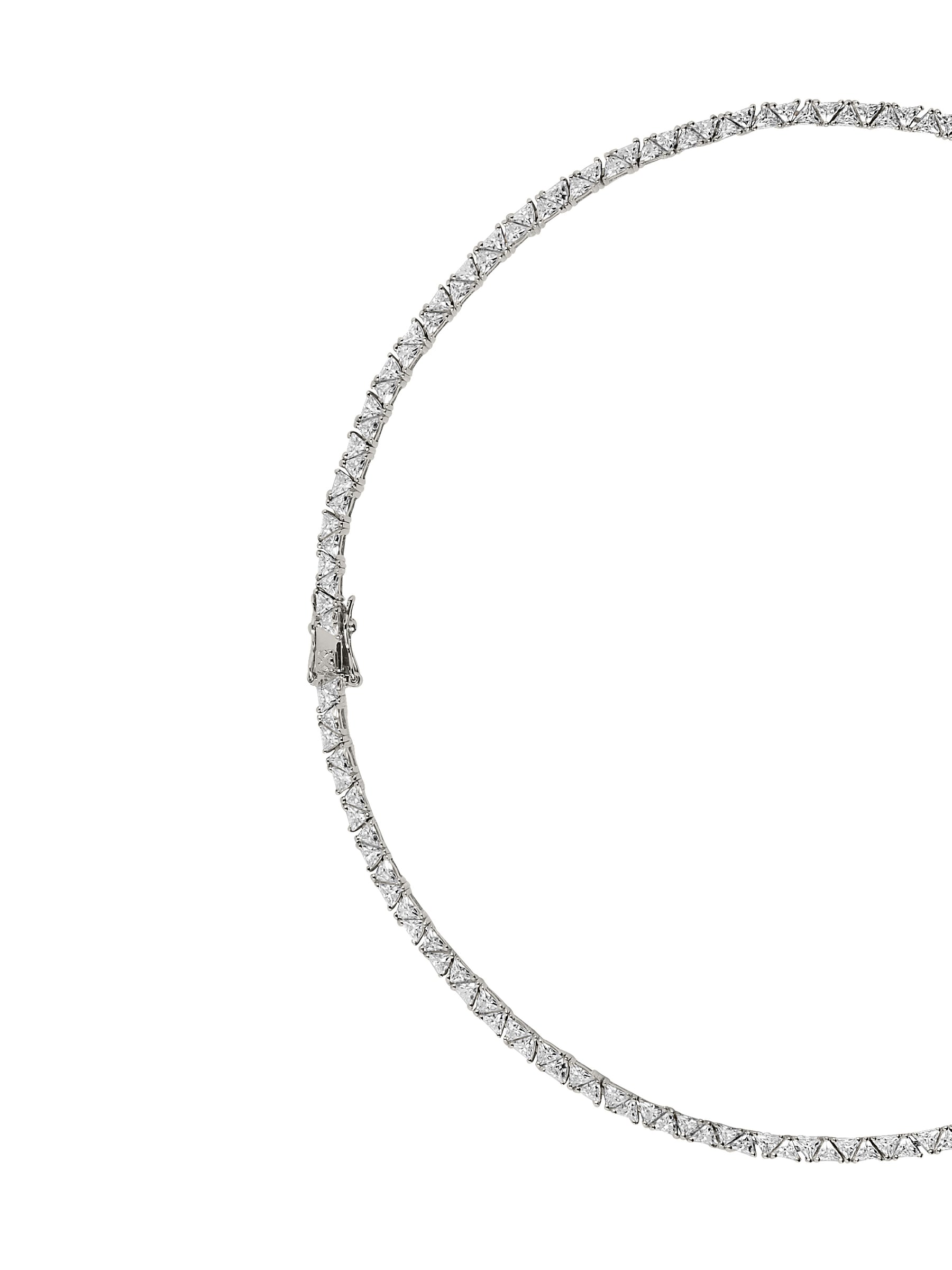 PETITE THEODORA RIVIÈRE NECKLACE IN MOISSANITE