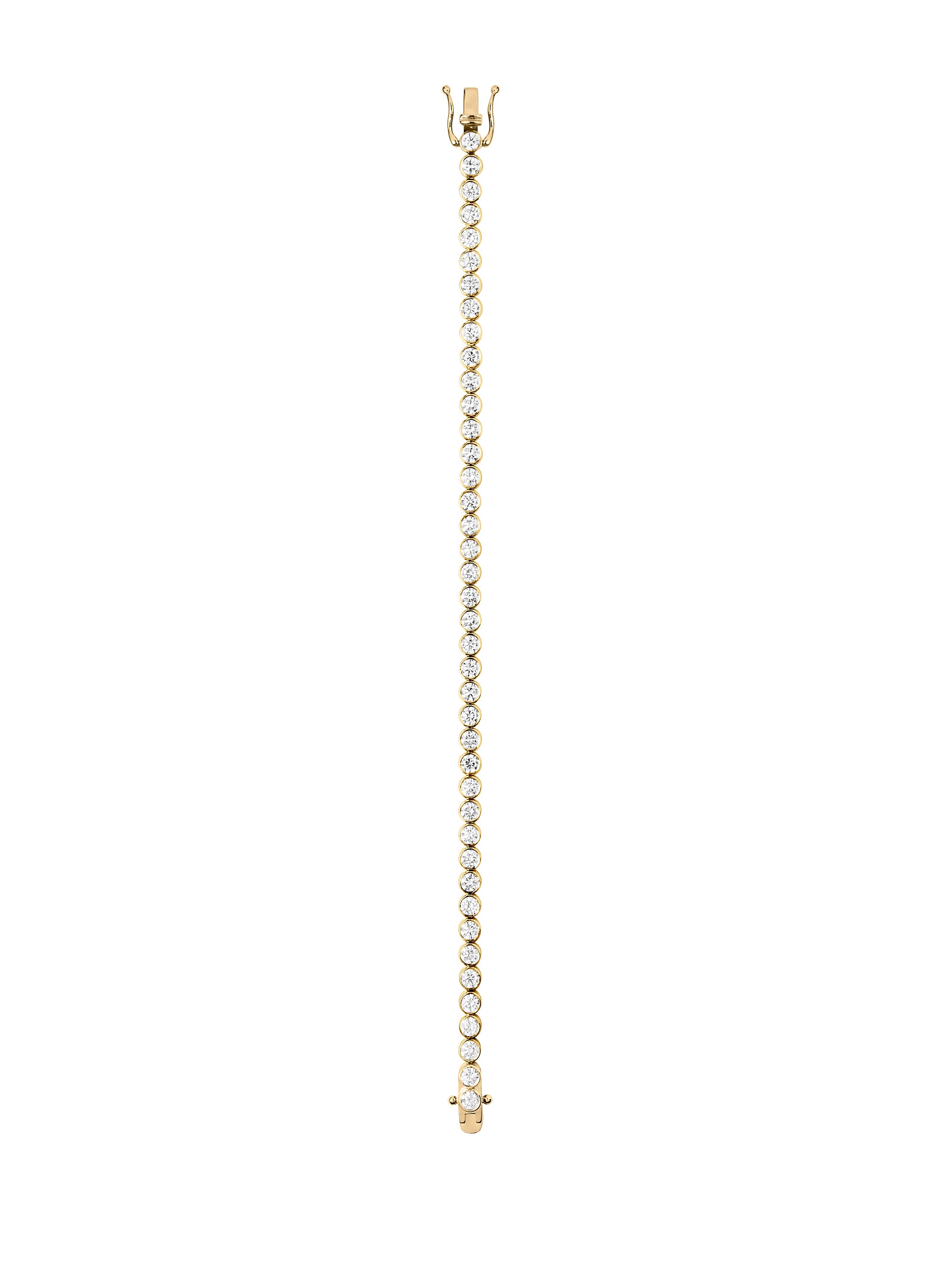 JAMES BEZEL RIVIÈRE BRACELET IN MOISSANITE