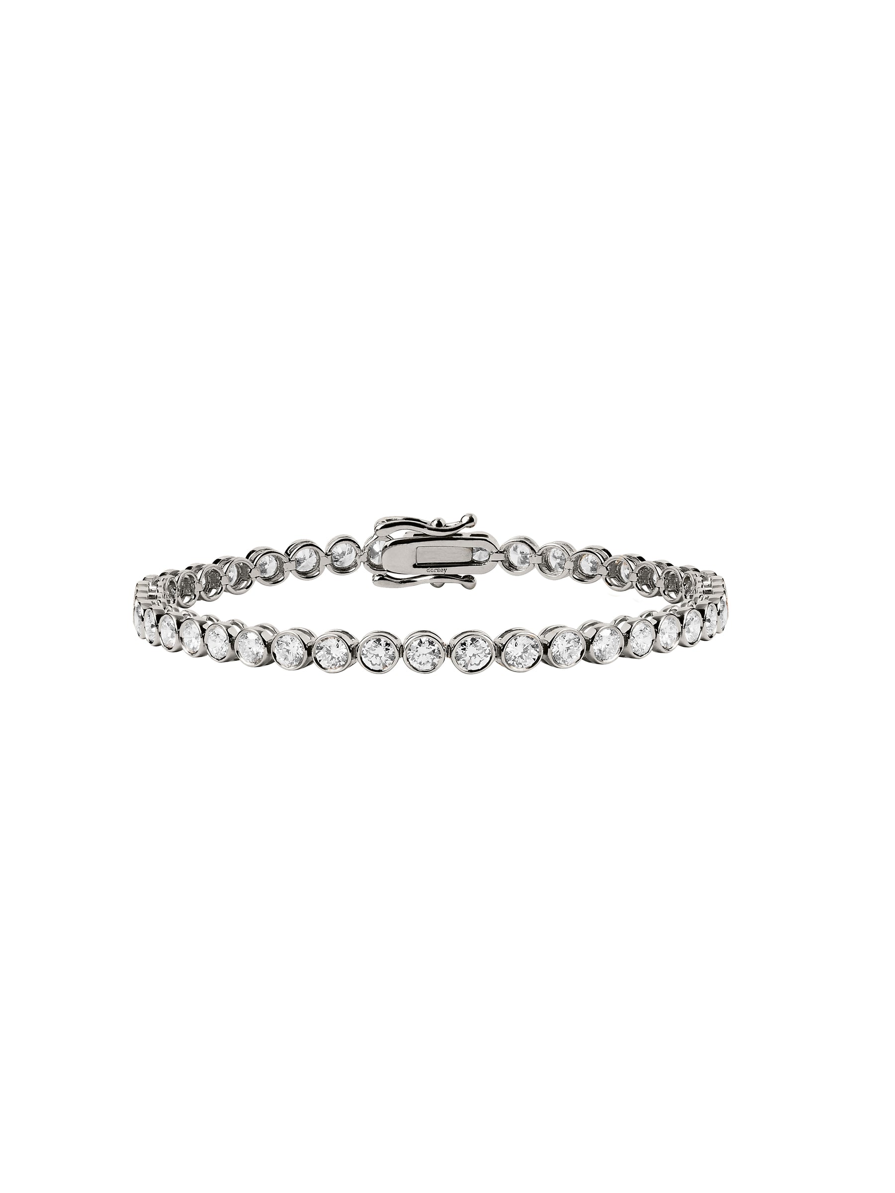 JAMES BEZEL RIVIÈRE BRACELET IN MOISSANITE