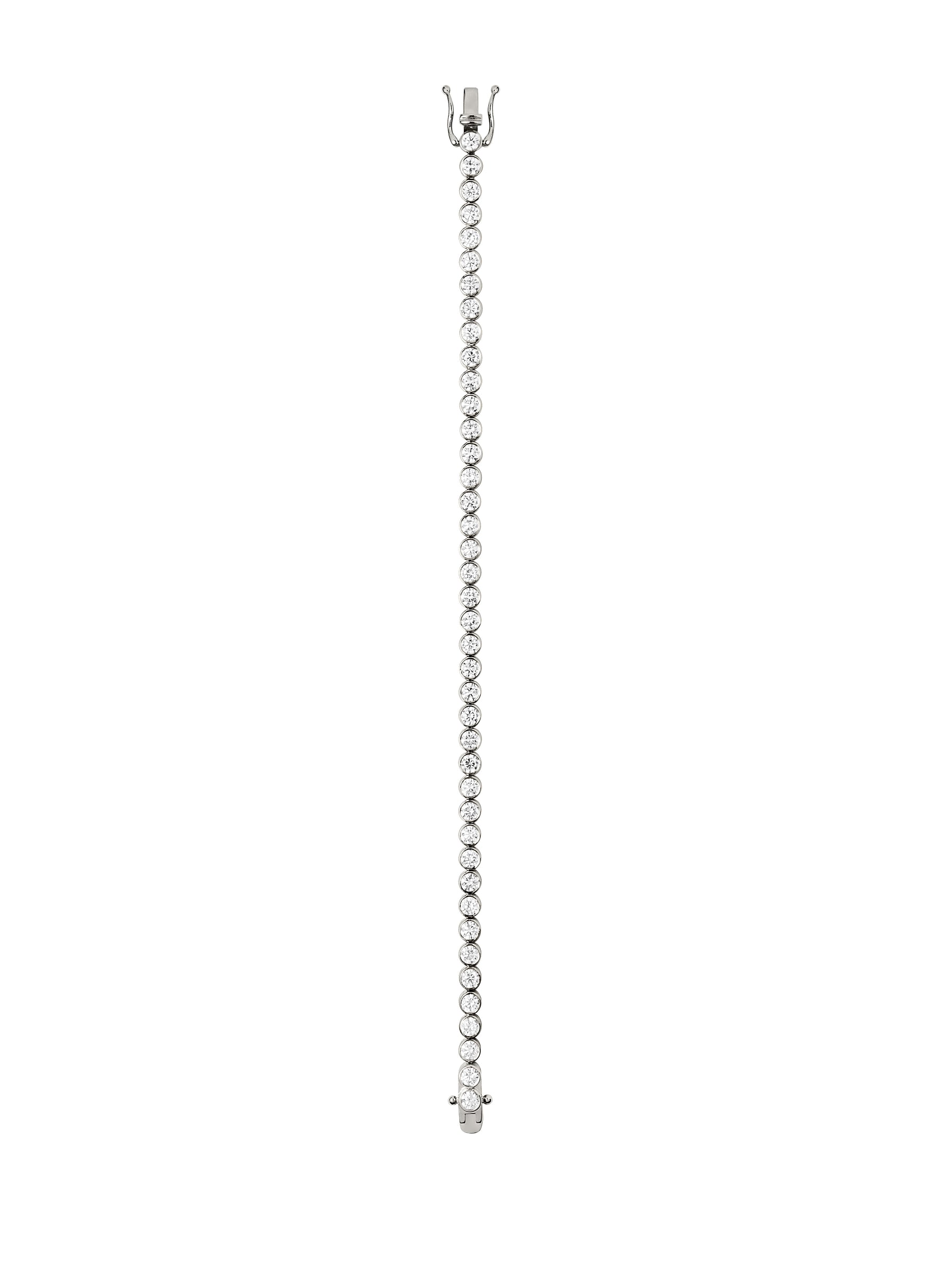 JAMES BEZEL RIVIÈRE BRACELET IN MOISSANITE