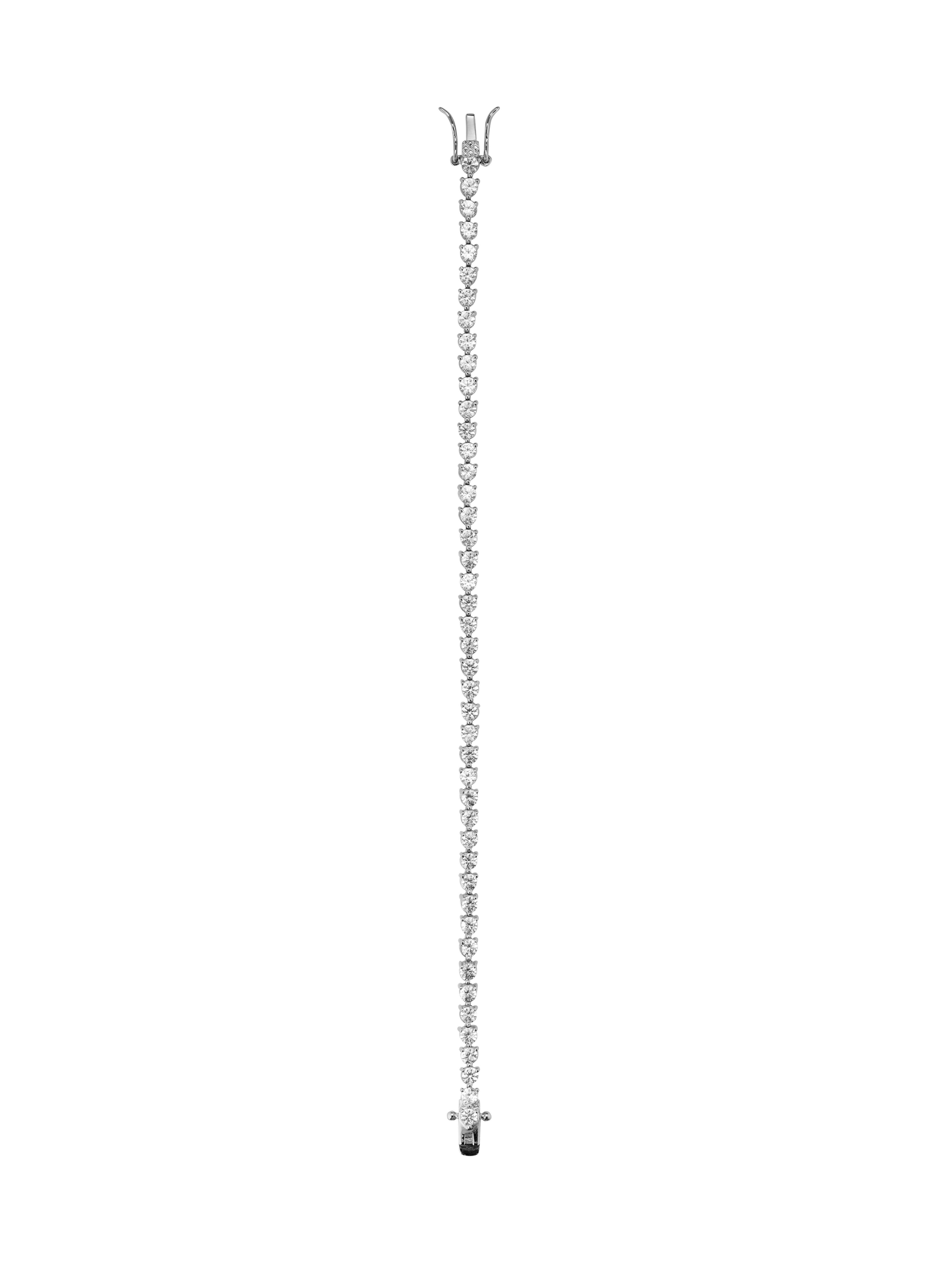 BENNINGTON RIVIÈRE BRACELET IN LAB WHITE SAPPHIRE