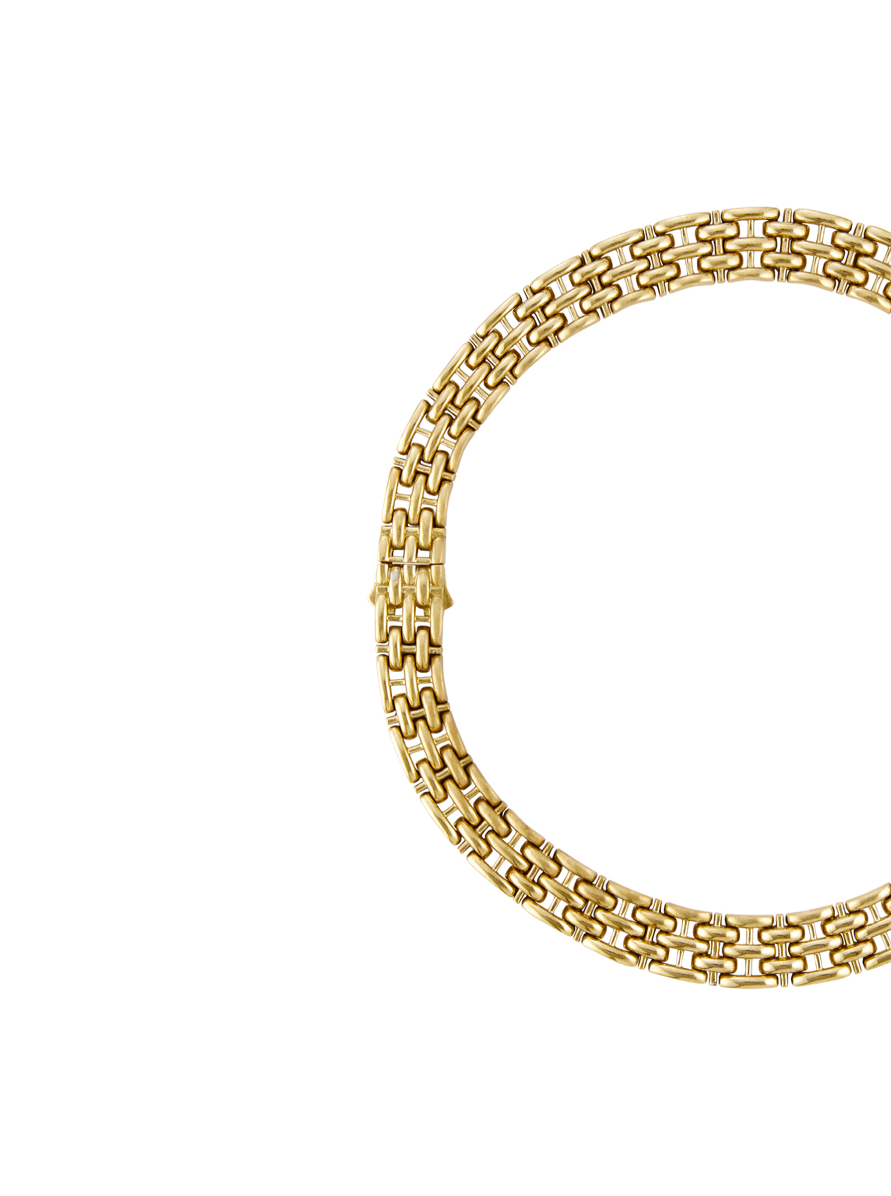 CLARETTE LINK NECKLACE, GOLD