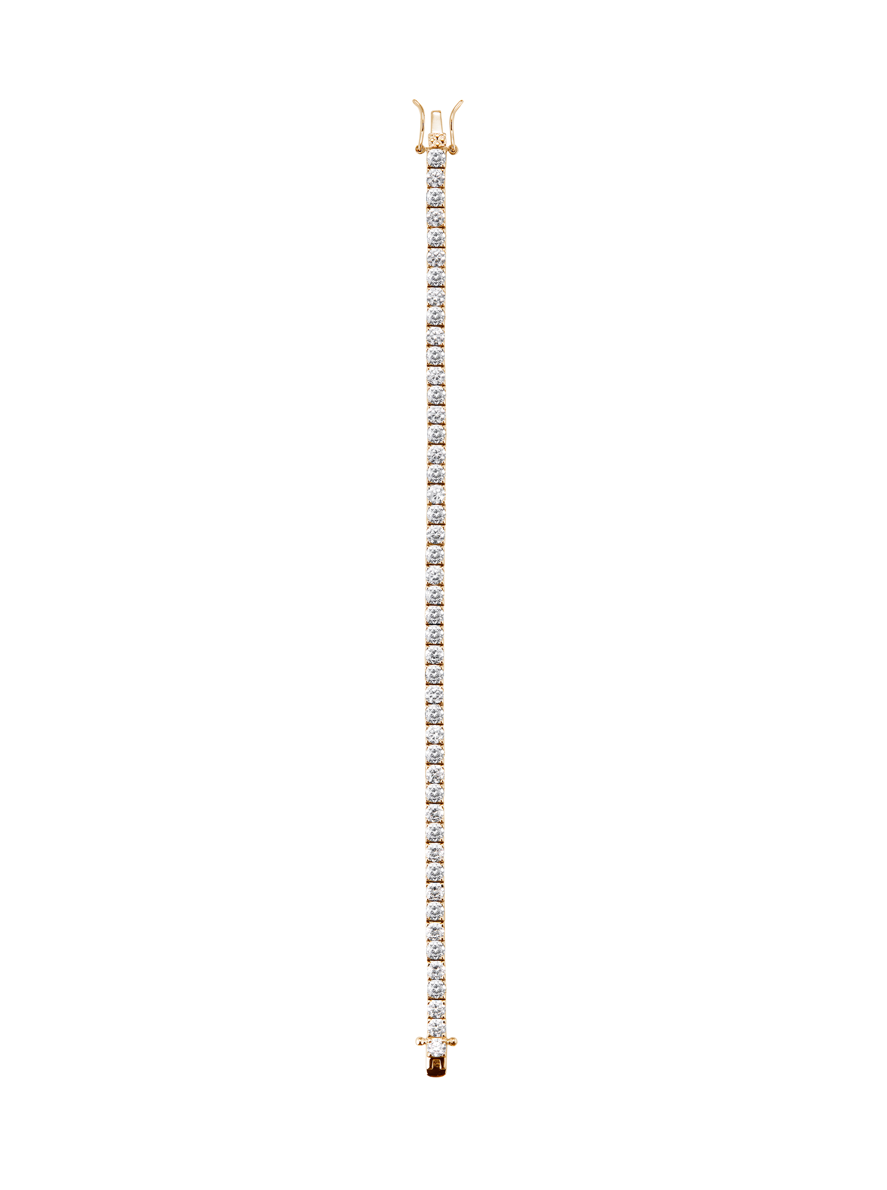 KATE RIVIÈRE BRACELET IN 3.75MM LAB WHITE SAPPHIRE