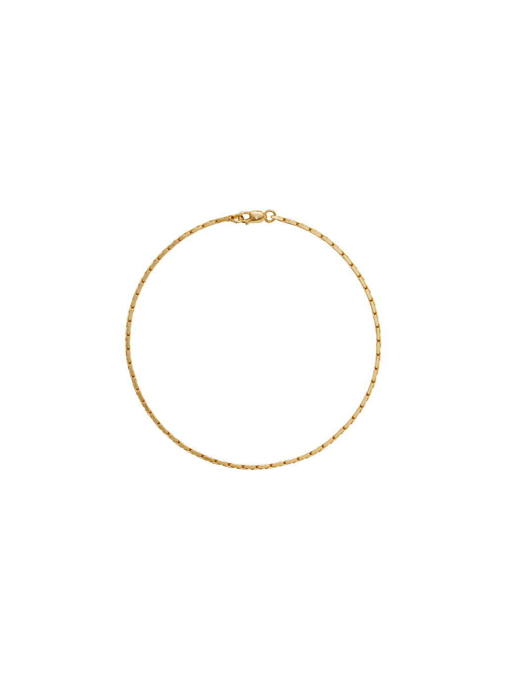 LINNEA ANKLET WITH LAB DIAMOND ACCENT, 18K GOLD VERMEIL – Dorsey