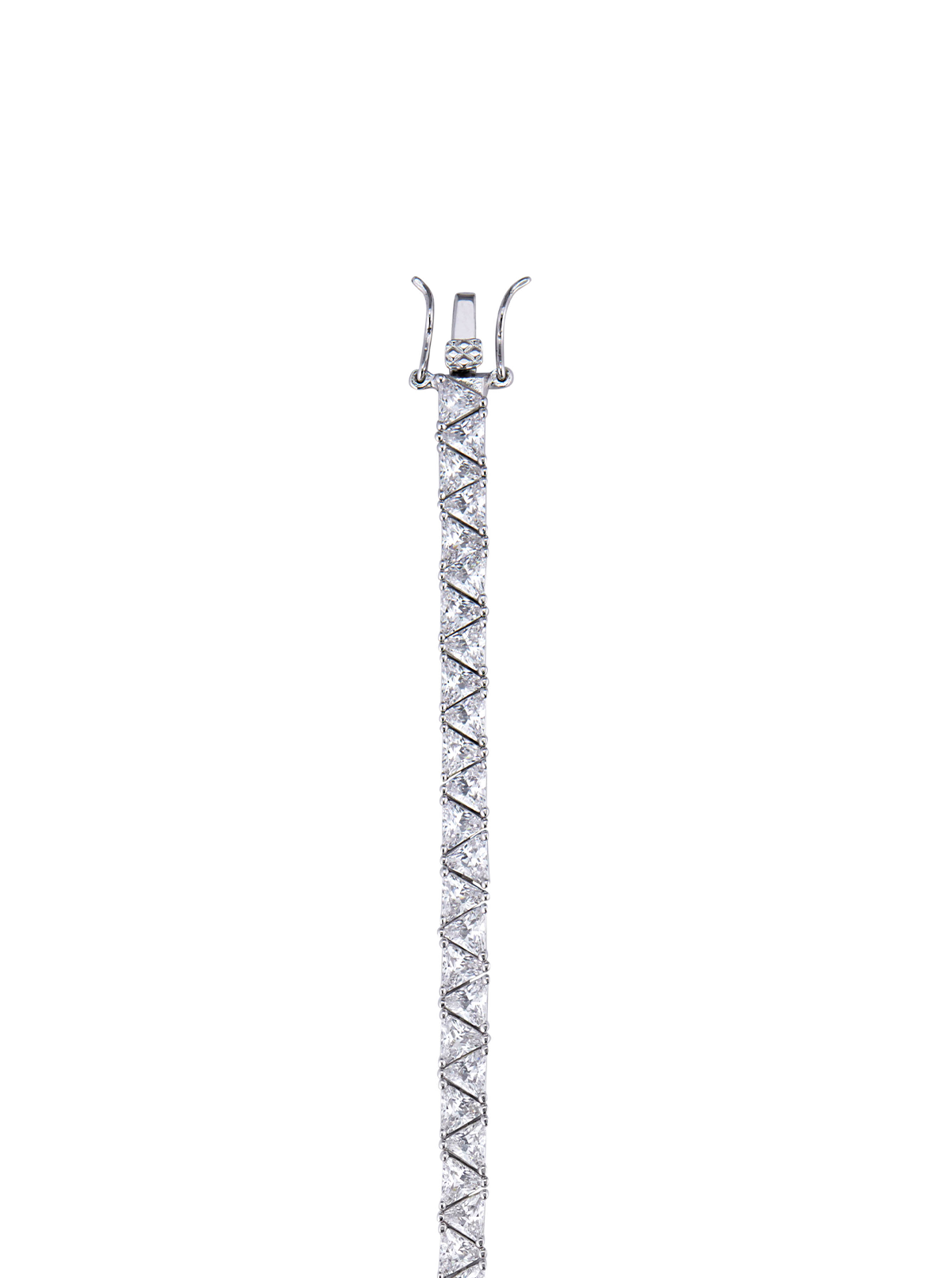 THEODORA RIVIÈRE BRACELET IN LAB WHITE SAPPHIRE