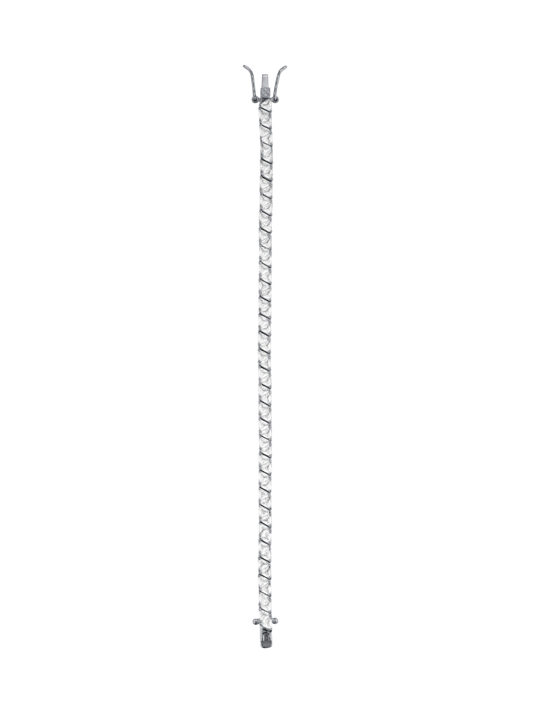 PETITE THEODORA RIVIÈRE BRACELET IN LAB WHITE SAPPHIRE