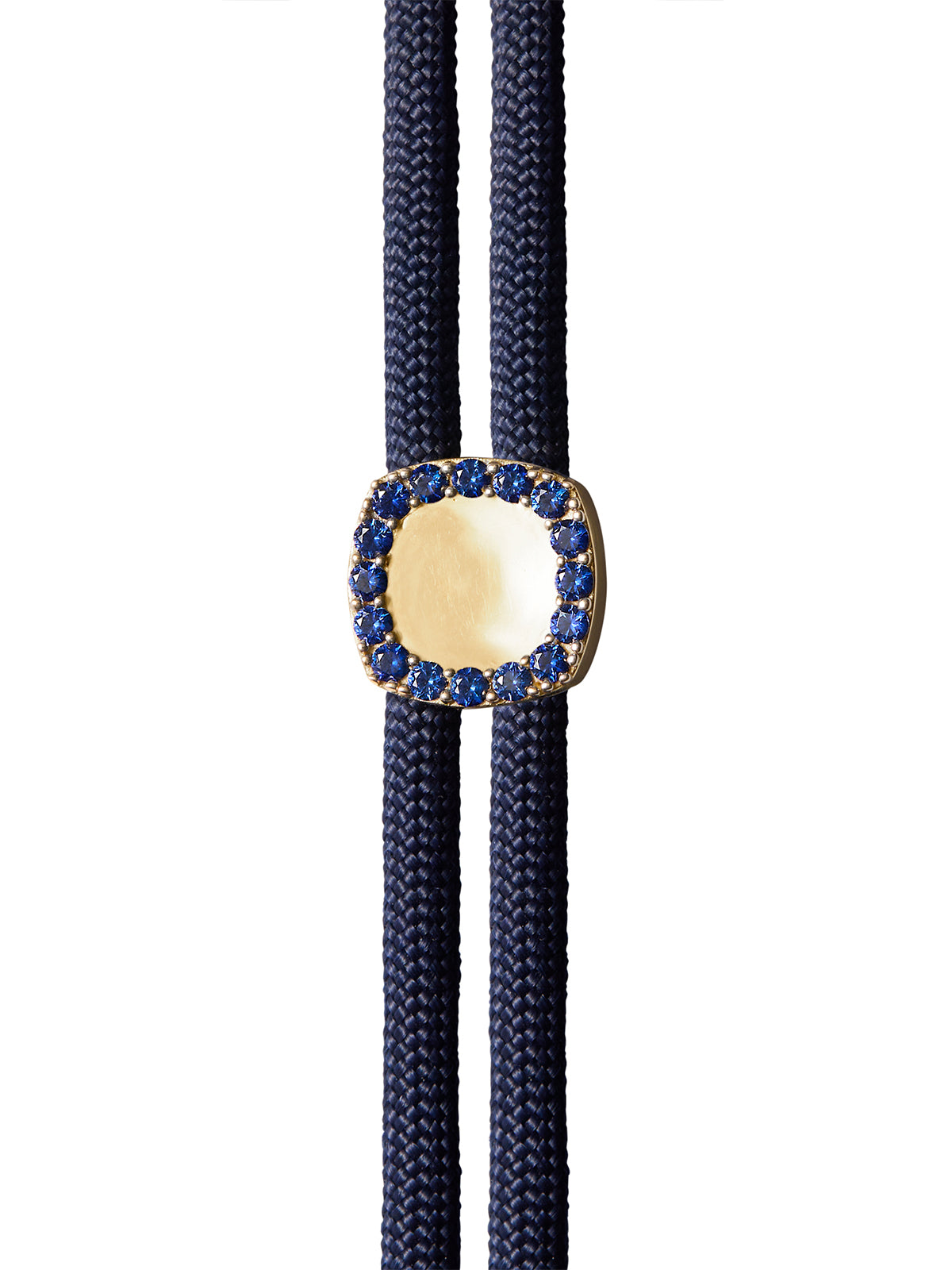 YVES LAB BLUE PARACORD NECKLACE, MARINE