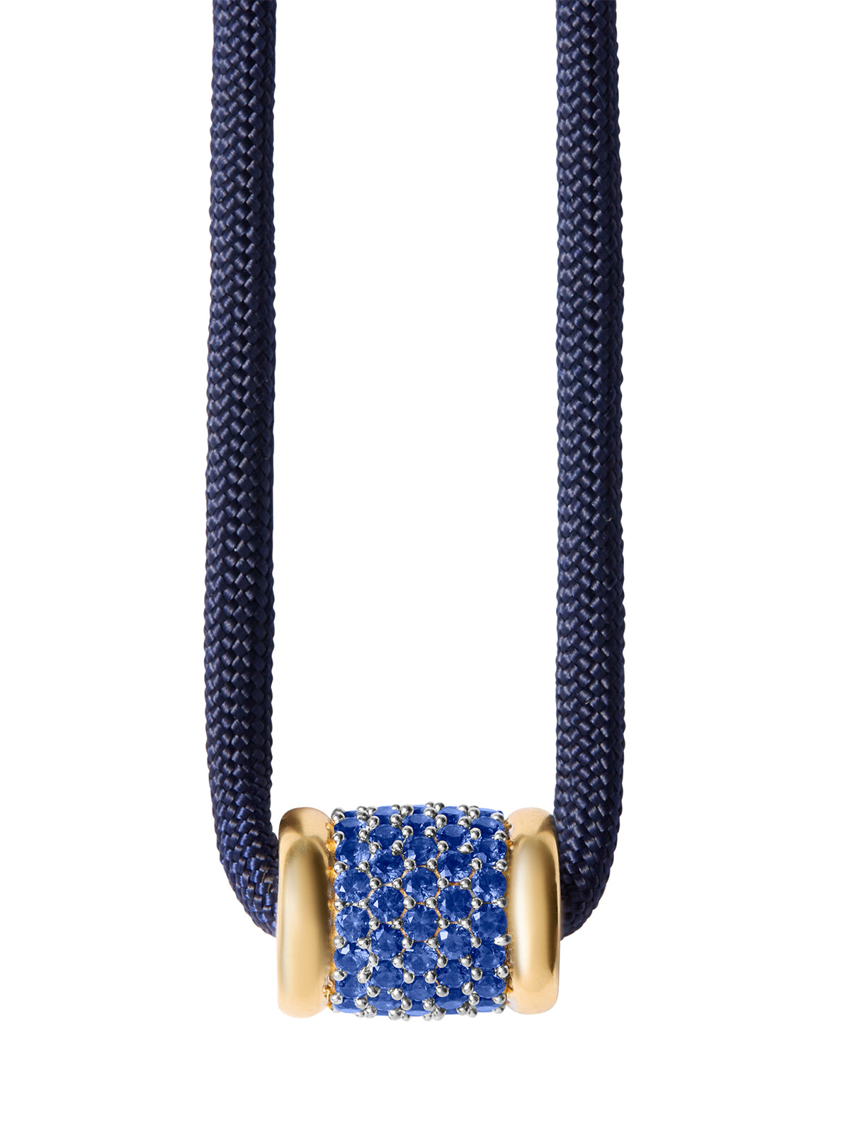 YVES LAB BLUE PARACORD NECKLACE, MARINE
