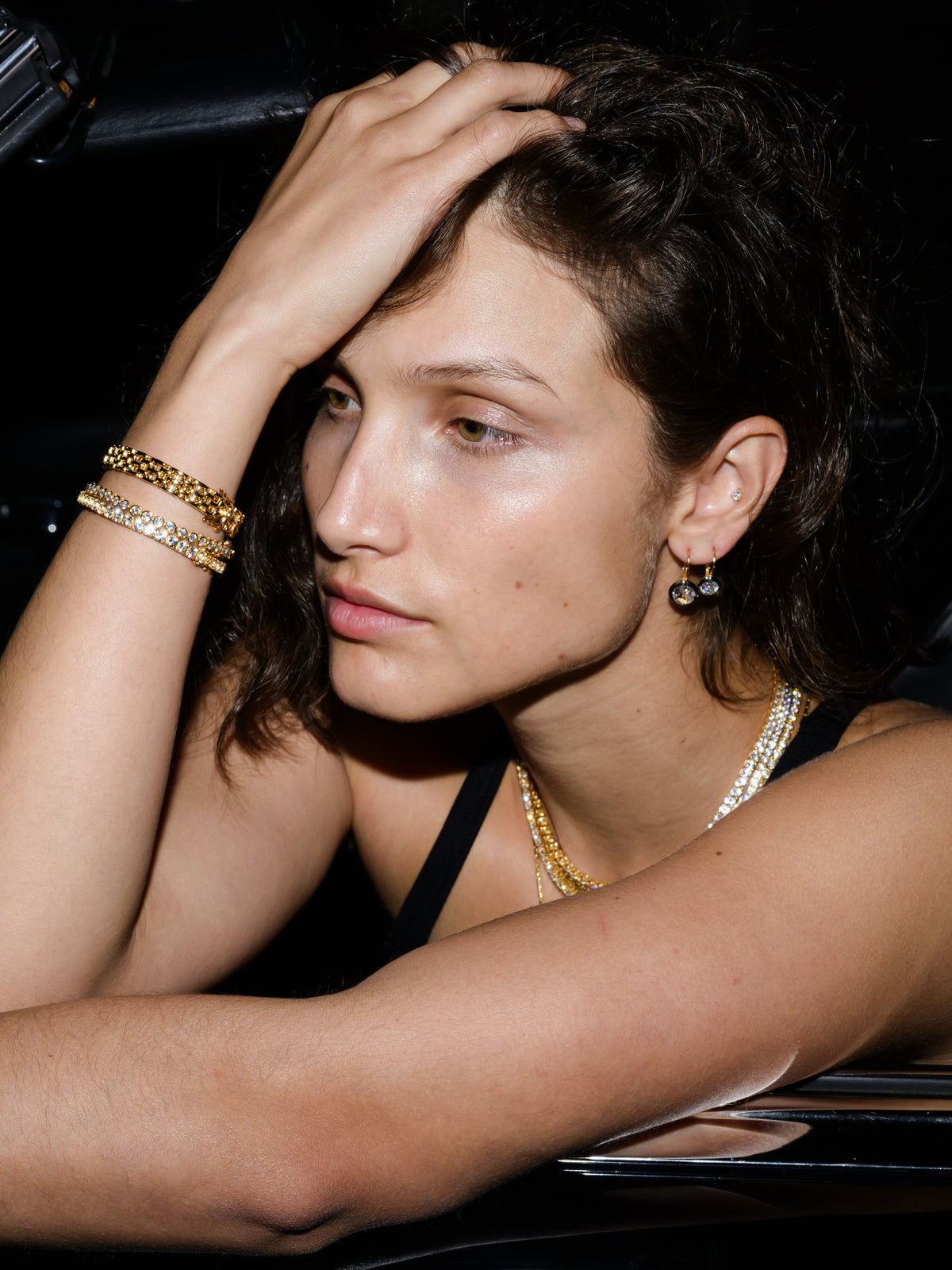 PETITE LEONORA LINK BRACELET, GOLD