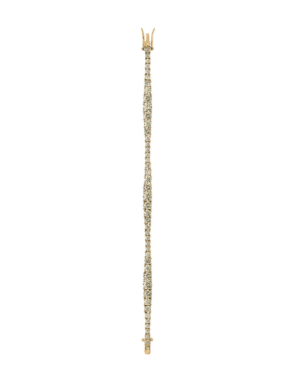 ISADORA RIVIÈRE BRACELET IN HONEY MOISSANITE