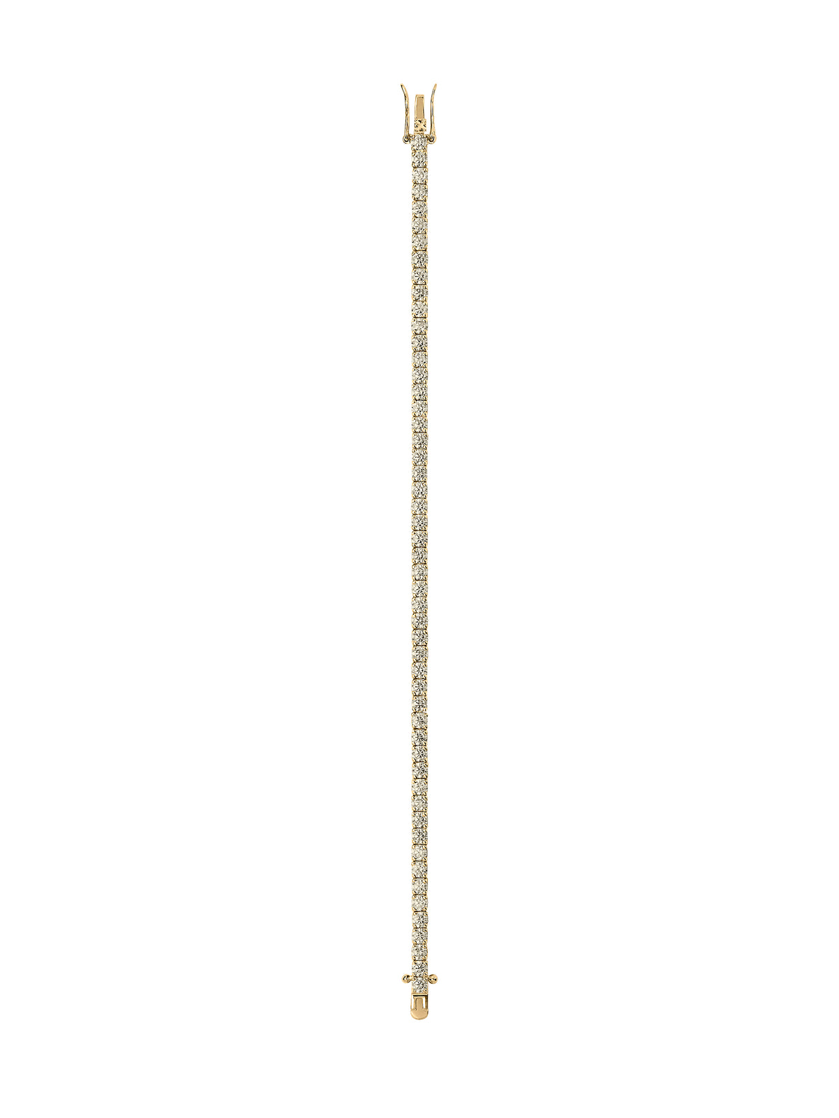 KATE RIVIÈRE BRACELET IN 3MM HONEY MOISSANITE
