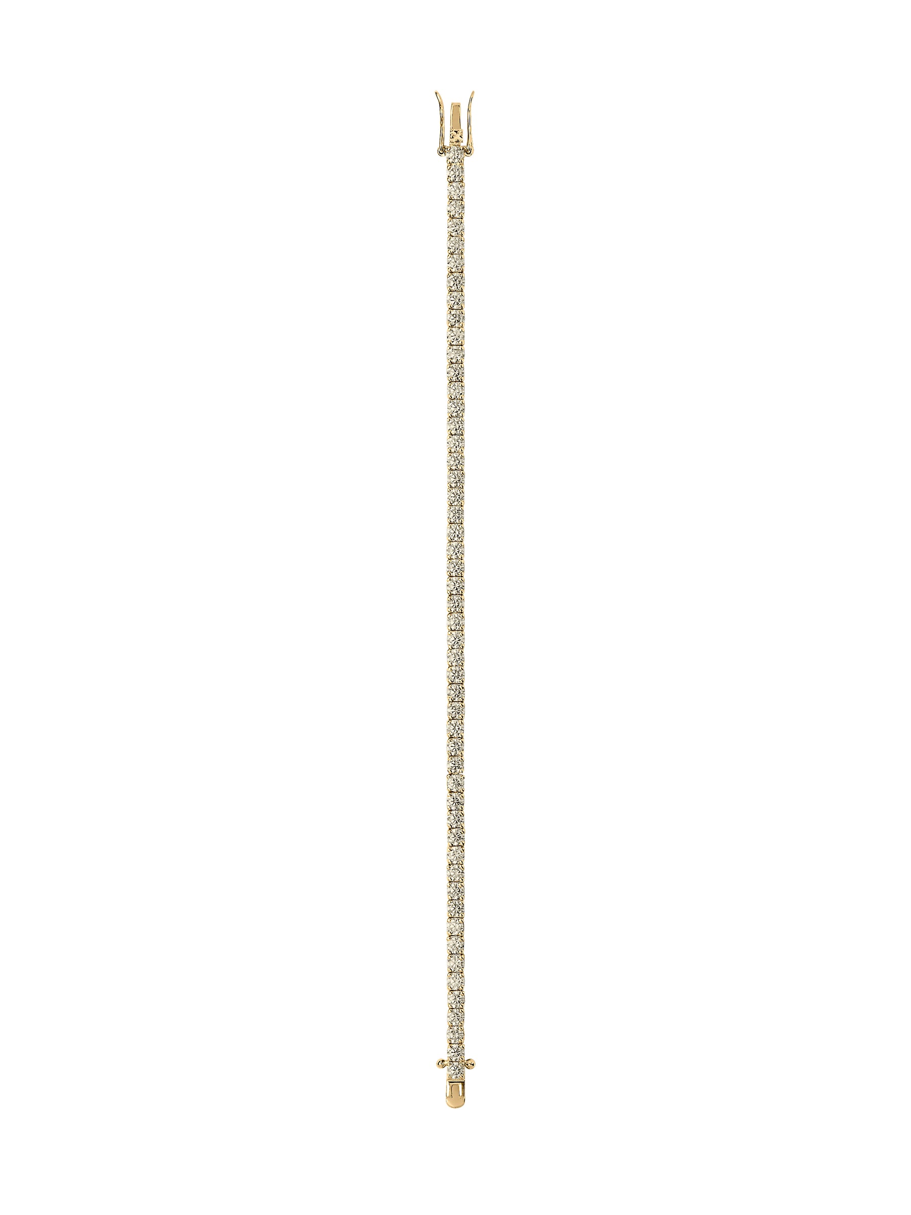 KATE RIVIÈRE BRACELET IN 3MM HONEY MOISSANITE