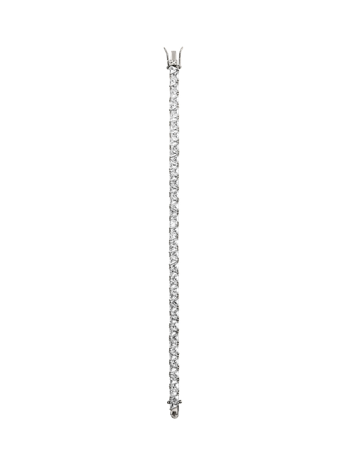 THEODORA RIVIÈRE BRACELET IN LAB WHITE SAPPHIRE