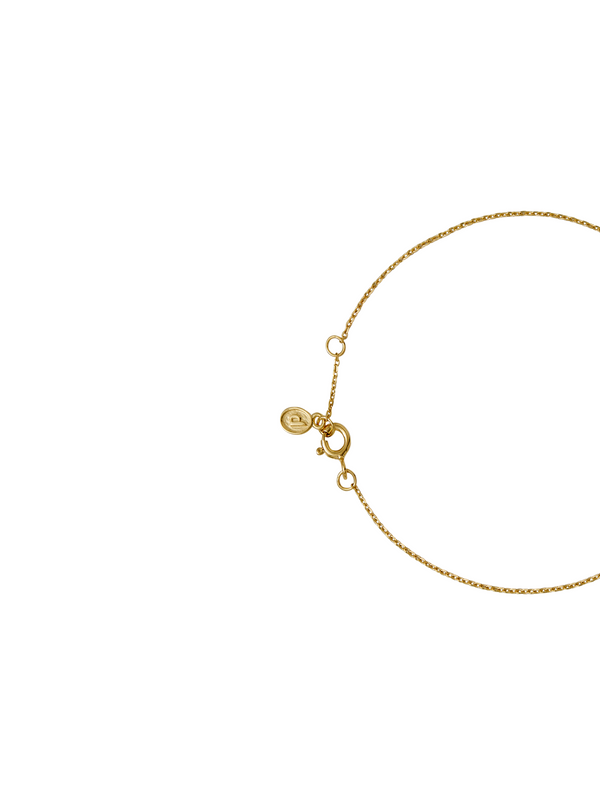 BAGUETTE CHAIN BRACELET IN LAB DIAMOND
