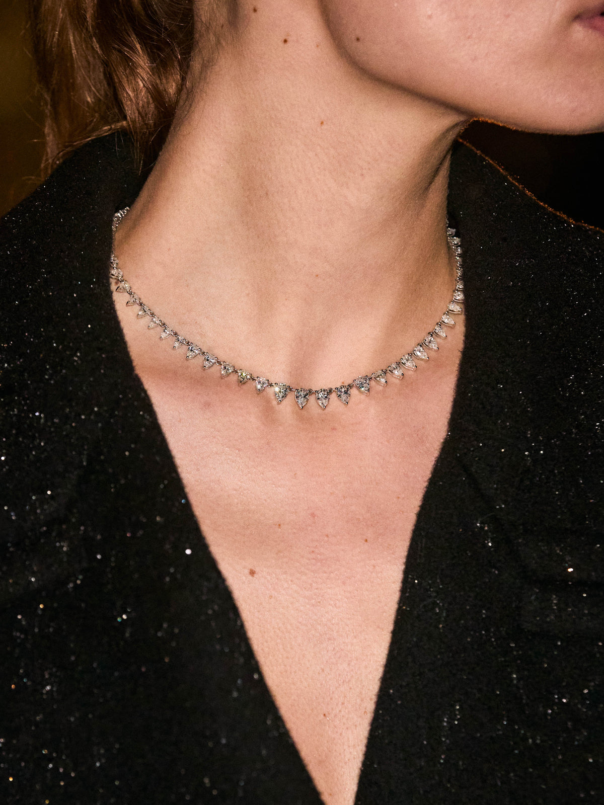 BELLAMY RIVIÈRE NECKLACE IN MOISSANITE