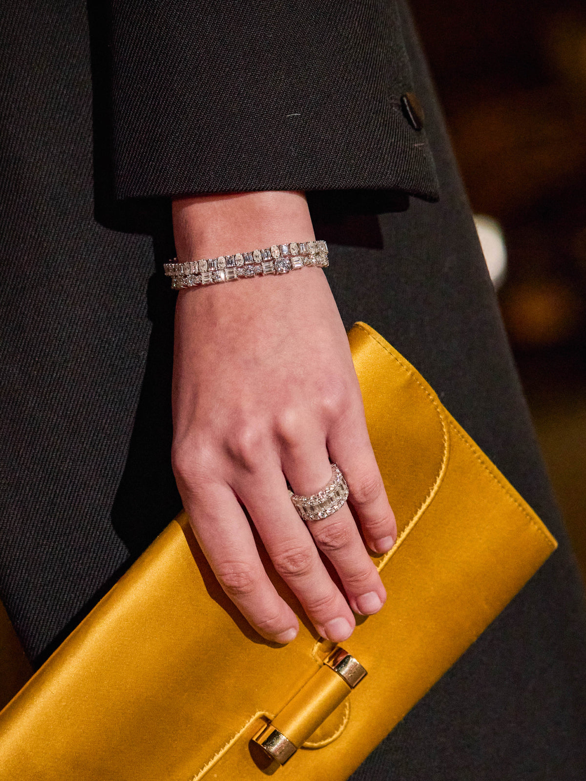 CLARA RIVIÈRE BRACELET IN MOISSANITE