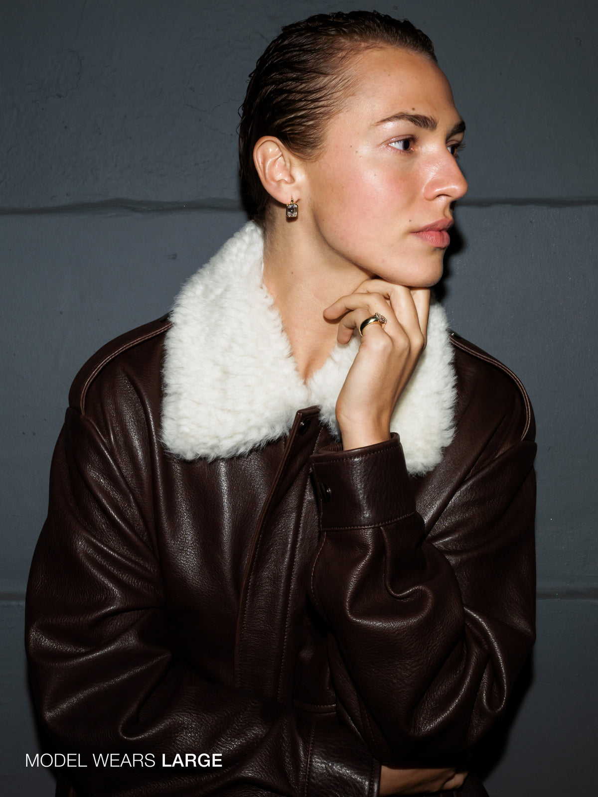 ODETTE EARRINGS IN NANO EMERALD