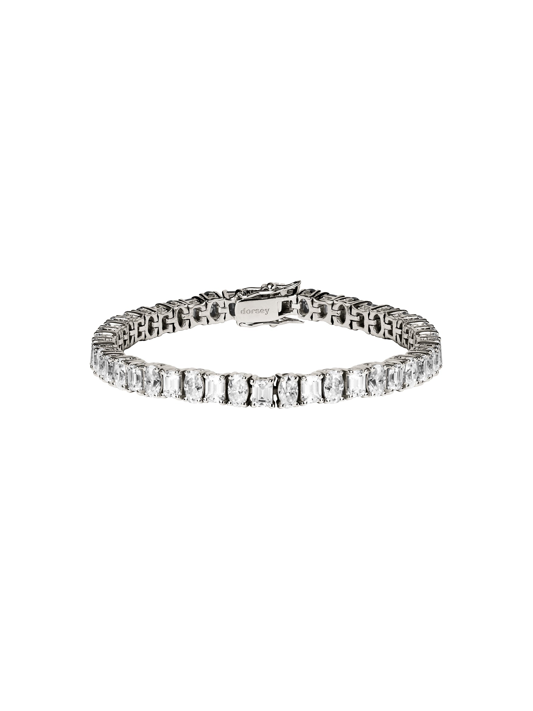 CLARA RIVIÈRE BRACELET IN MOISSANITE