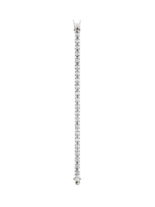 CLARA RIVIÈRE BRACELET IN MOISSANITE