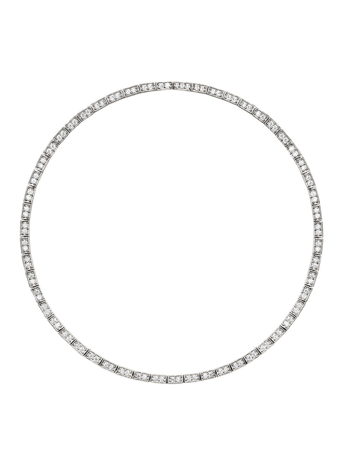 CLAUDE RIVIÈRE NECKLACE IN MOISSANITE