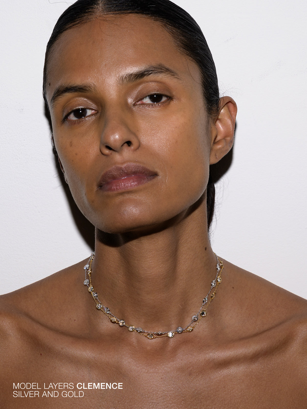 CLEMENCE NECKLACE IN 7.50 CT MOISSANITE