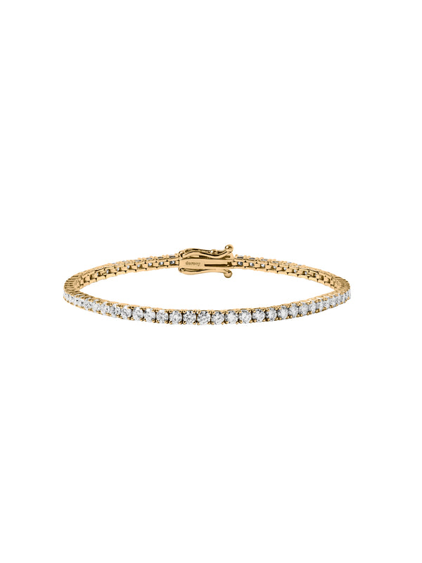 14K KATE RIVIÈRE BRACELET IN 2.5MM LAB DIAMOND