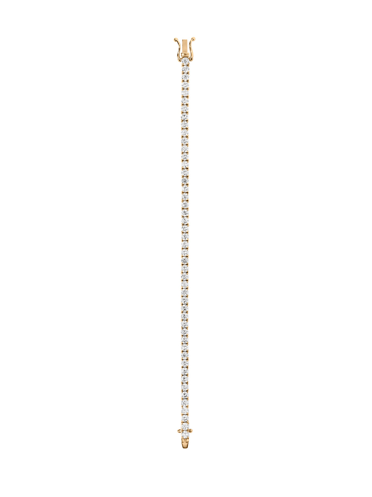 14K KATE RIVIÈRE BRACELET IN 3MM LAB DIAMOND