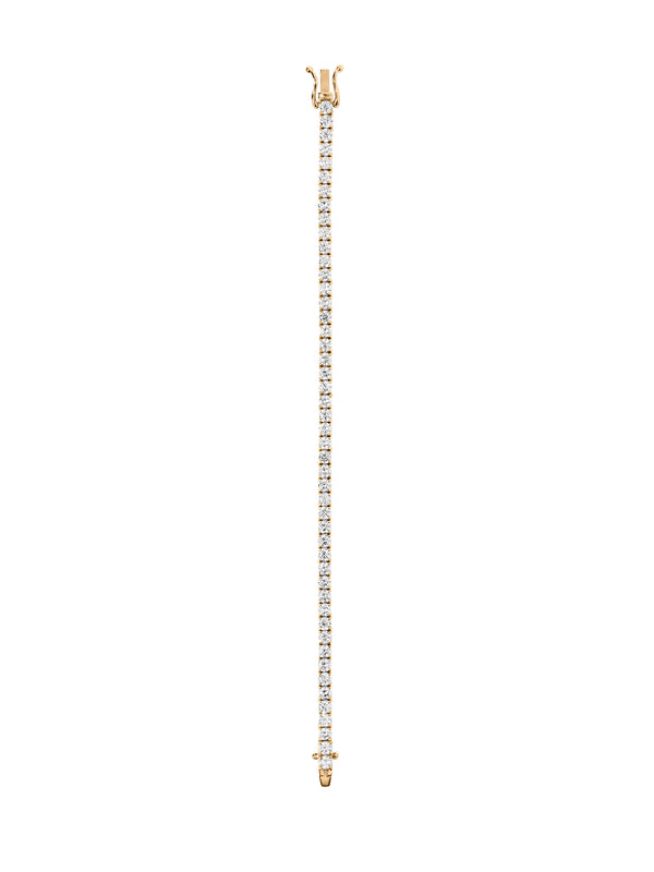 14K KATE RIVIÈRE BRACELET IN 3MM LAB DIAMOND