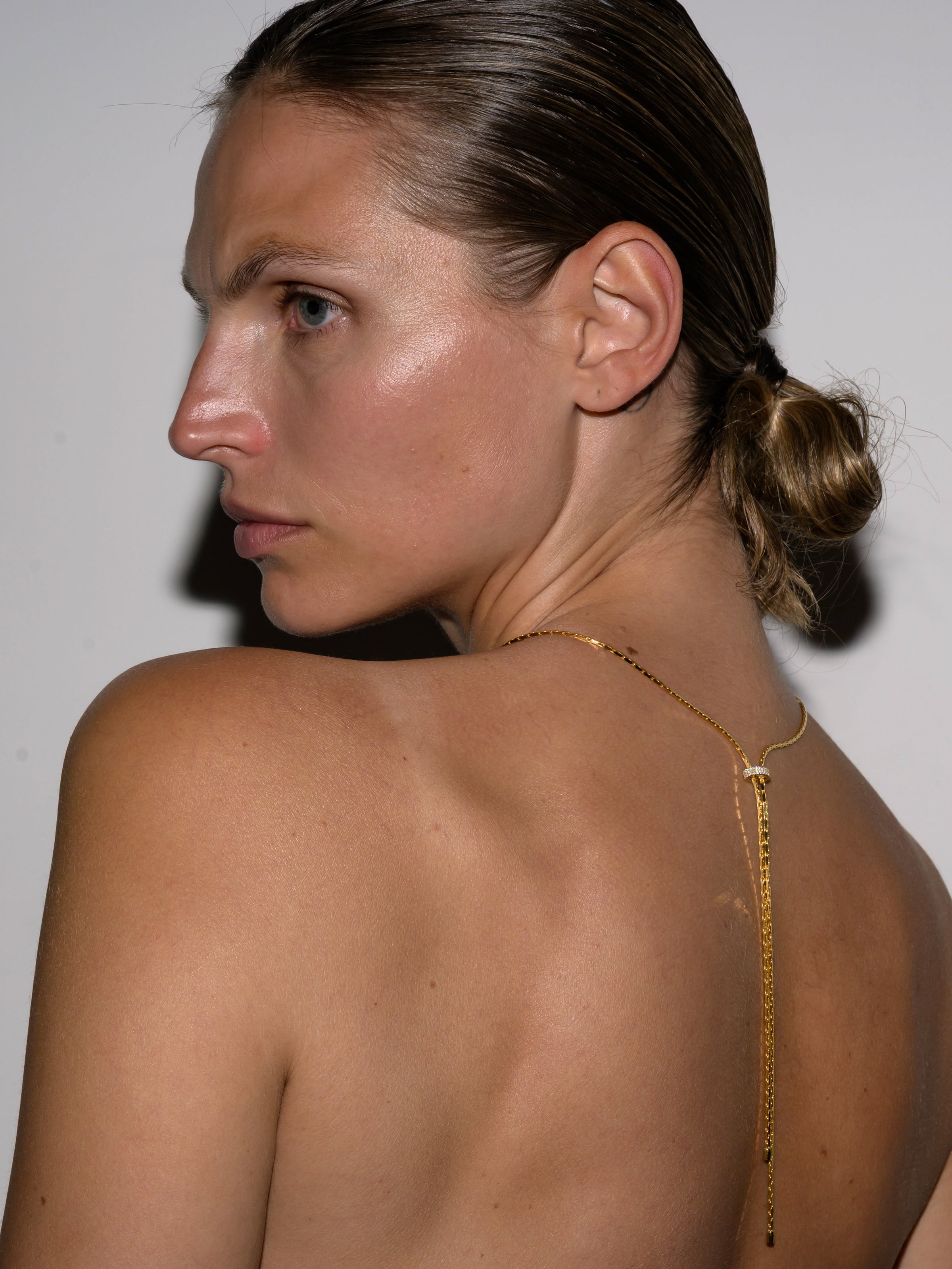 最終値下げ　マグノリアホワイト　Daphne Long necklace DAPHNE NECKLACE YG｜マグノリア・ホワイト ジュエリー公式