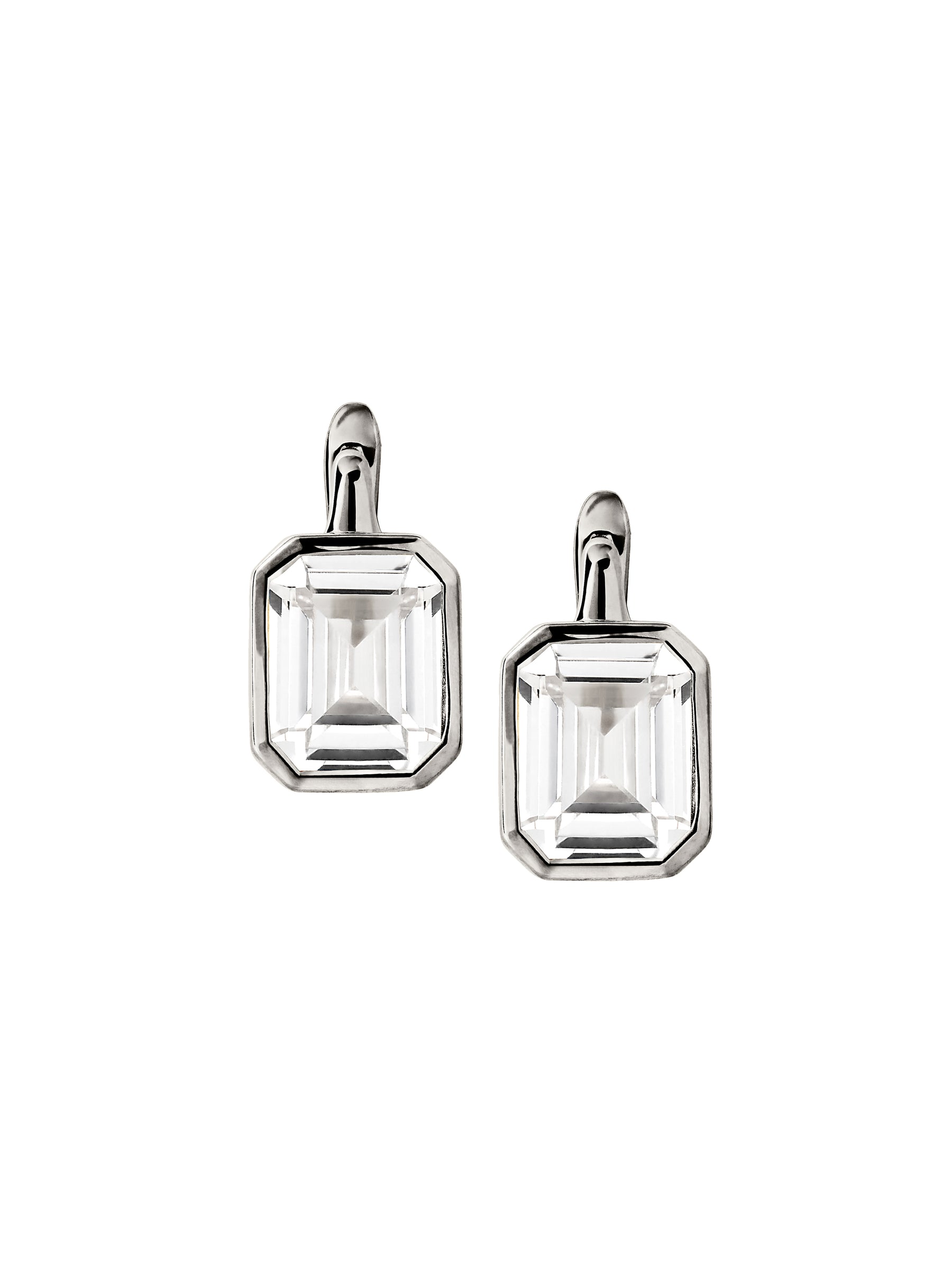 ODETTE EARRINGS IN LAB WHITE SAPPHIRE