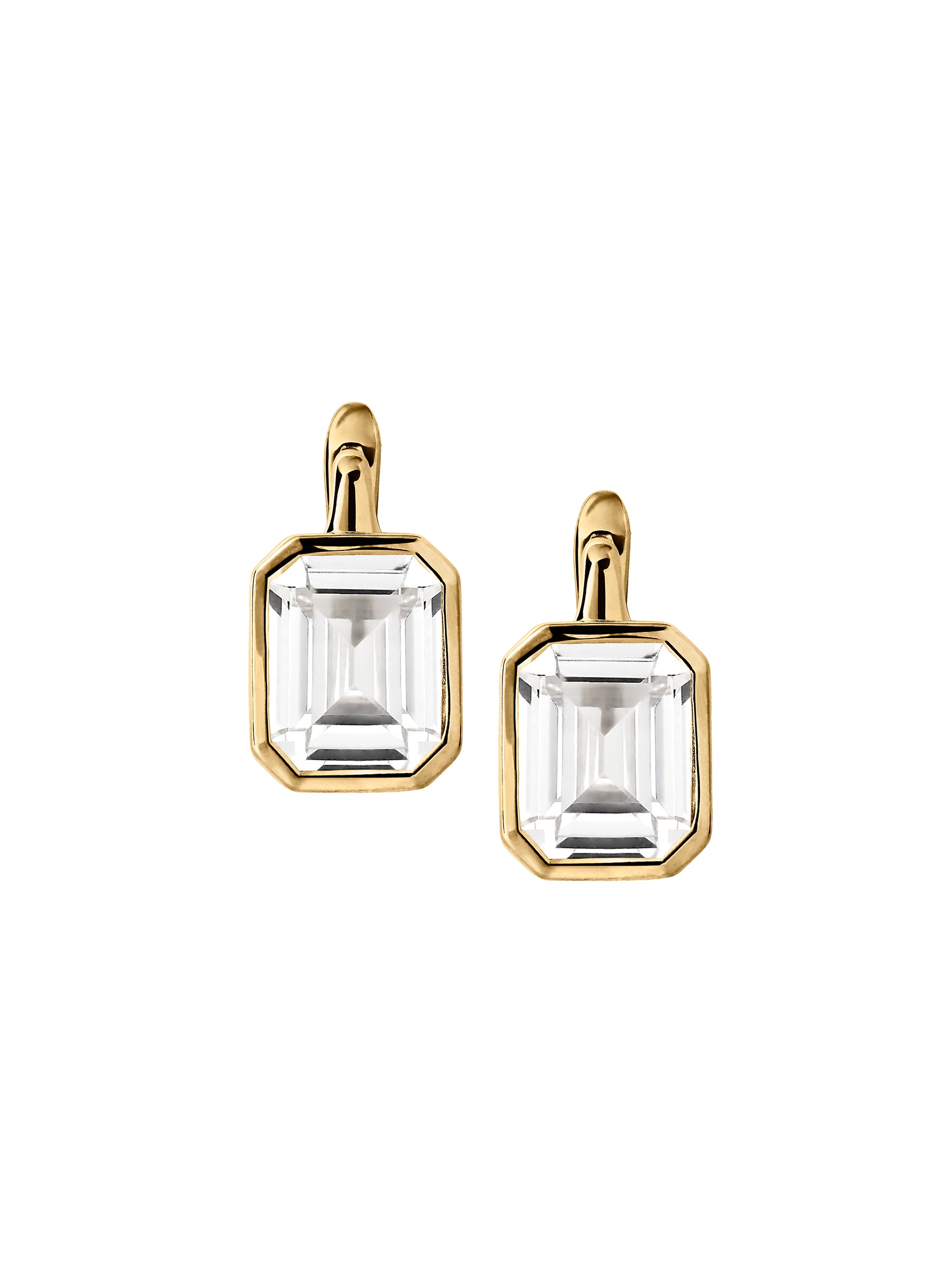 ODETTE EARRINGS IN LAB WHITE SAPPHIRE